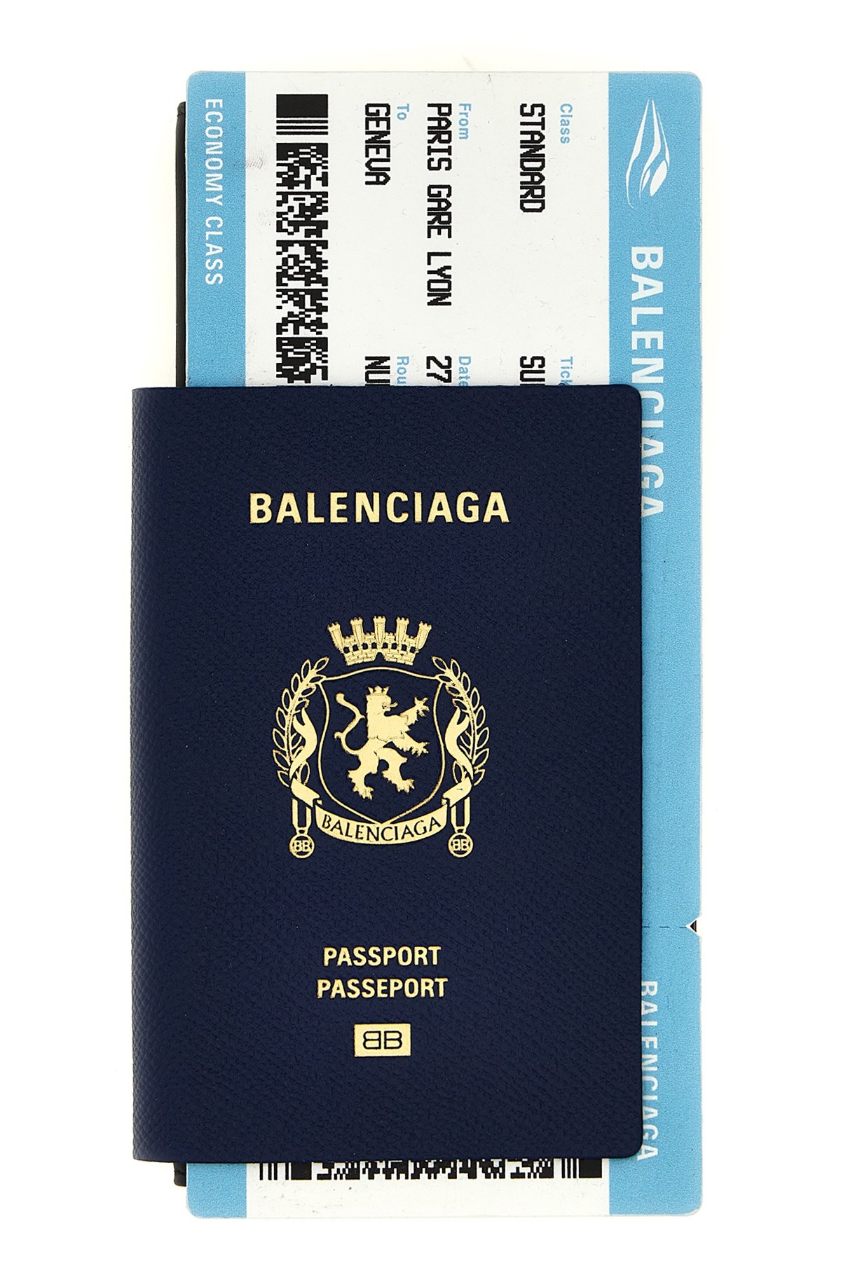 Balenciaga Passport Lungo 1 Biglietto Wallets And Card Holders Multicolor