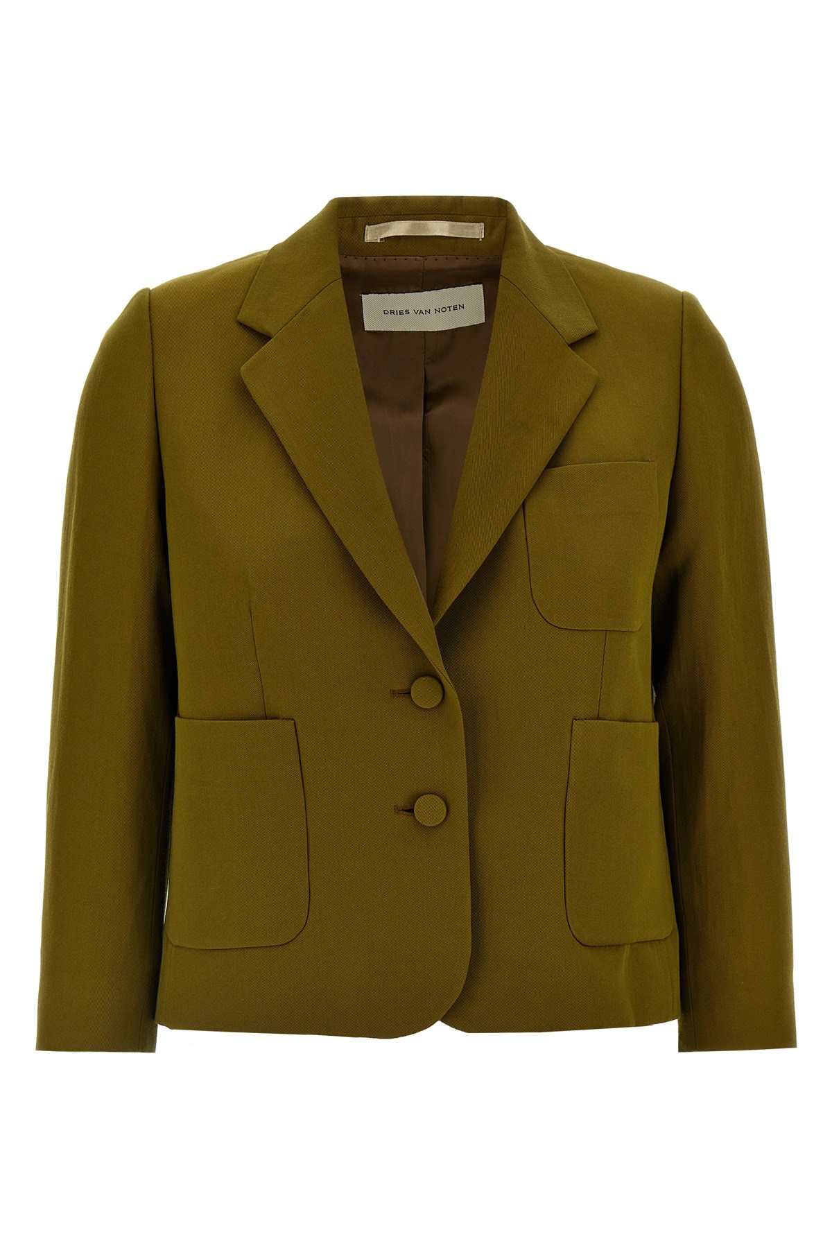 Dries Van Noten 'bamis' Blazer Featuring Buttoned Cuffs