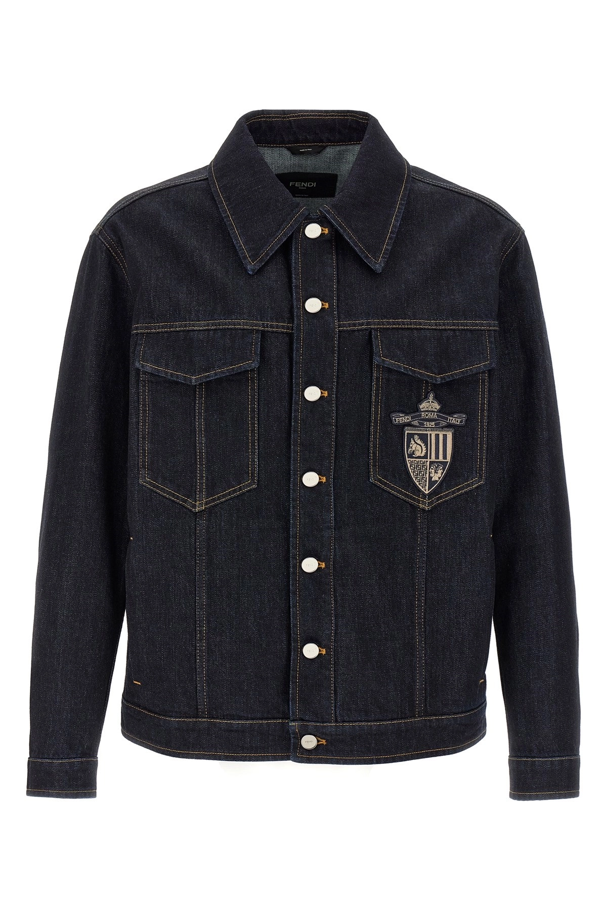 FENDI フェンディ Fendi Crest jacket デニム ジャケット Fendi Fendi crest jacket available on julian-fashion.com