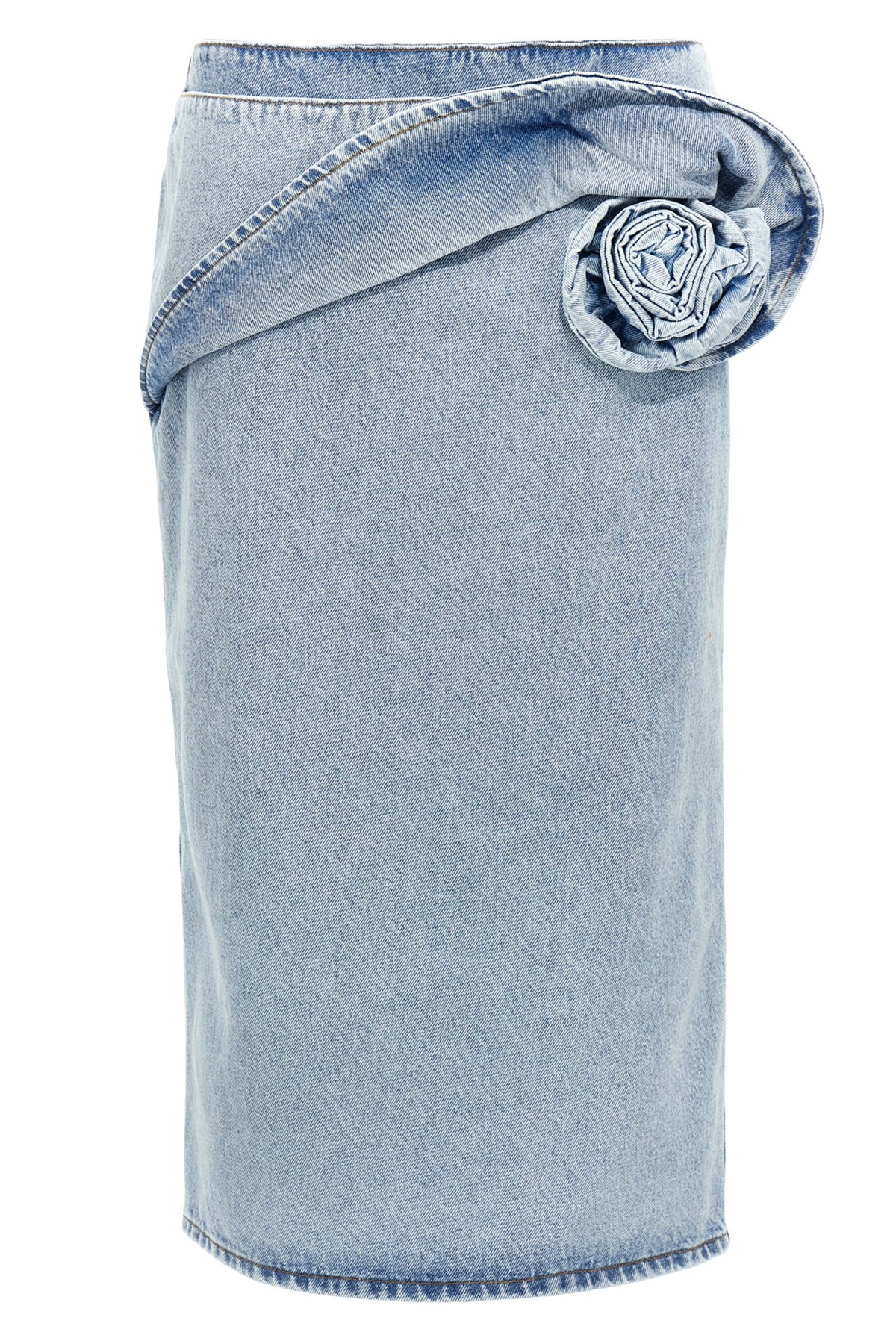 ［大人気！］PRADA Denim maxi skirt GFD180SOOO148JF0557 Denim maxi skirt in blue - Prada | Mytheresa