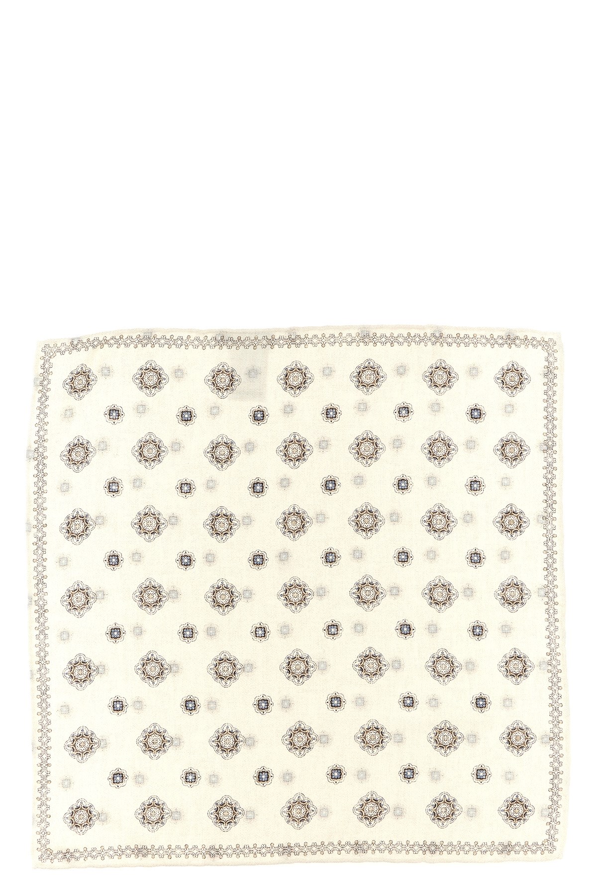 Brunello Cucinelli Men Double Face Silk Pocket Clutch