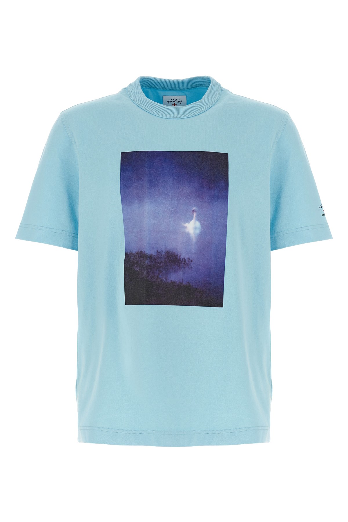 Shop Barbour X Noah 'archive Swan' T-shirt