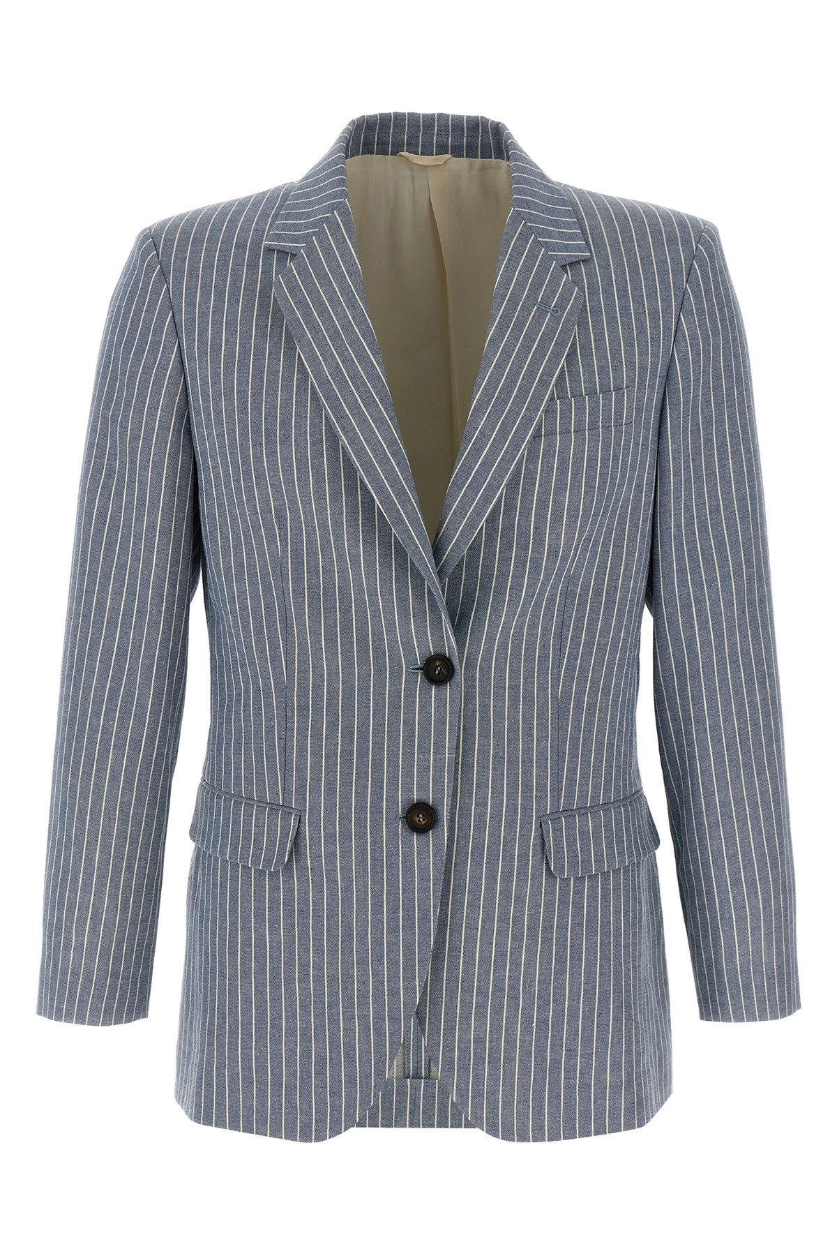 ジャケット BRUNELLO CUCINELLI Pinstripe twill blazer Brunello cucinelli Pinstripe twill blazer available on