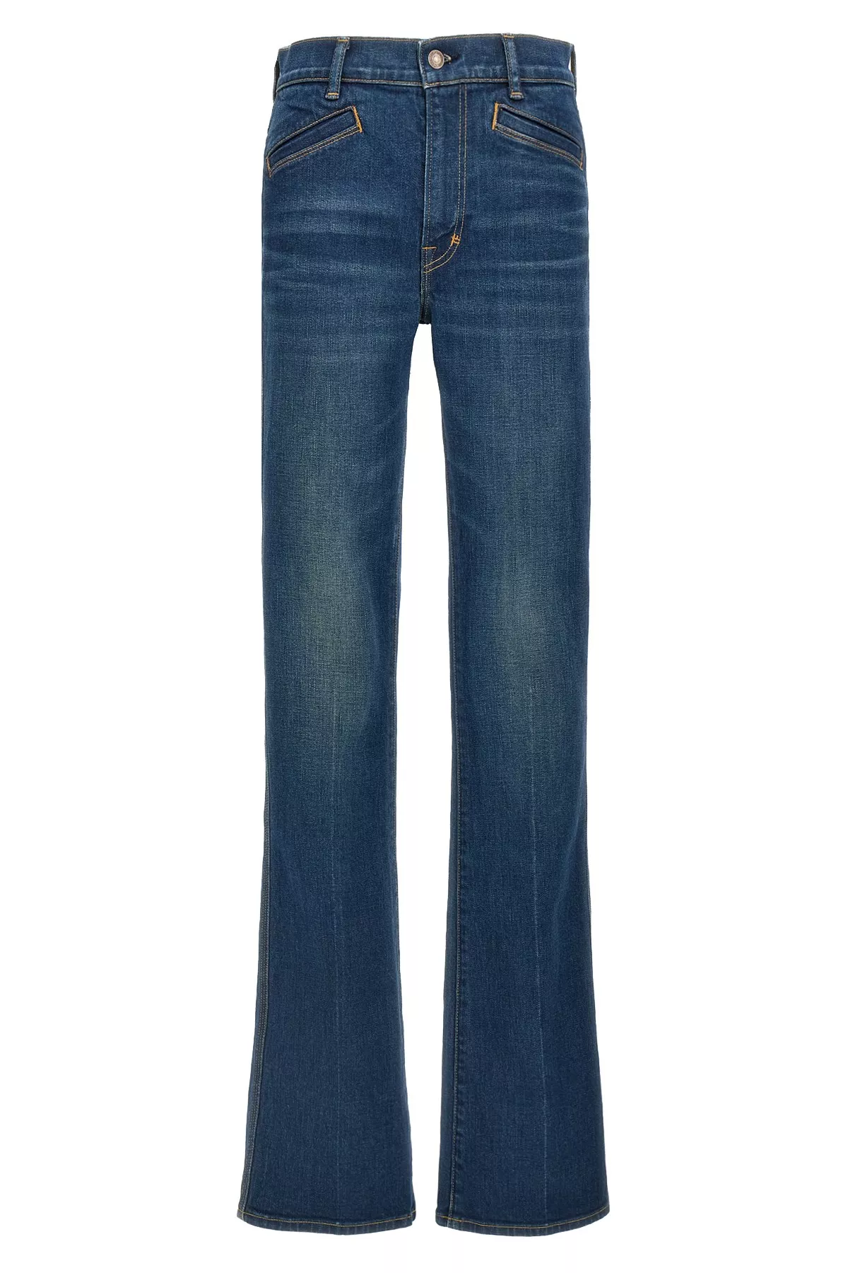【関税込み】tom ford STONE WASHED DENIM FLARE' JEANS TOM FORD Mid-Rise Comfort Stone Washed Denim Flare Pants