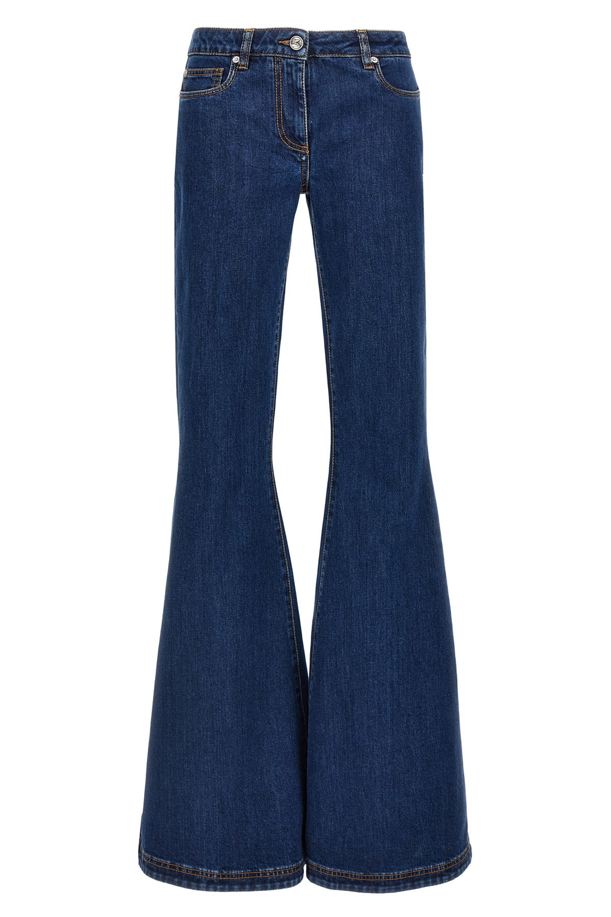 Prada Trompe l'oeil heart jeans available on julian-fashion