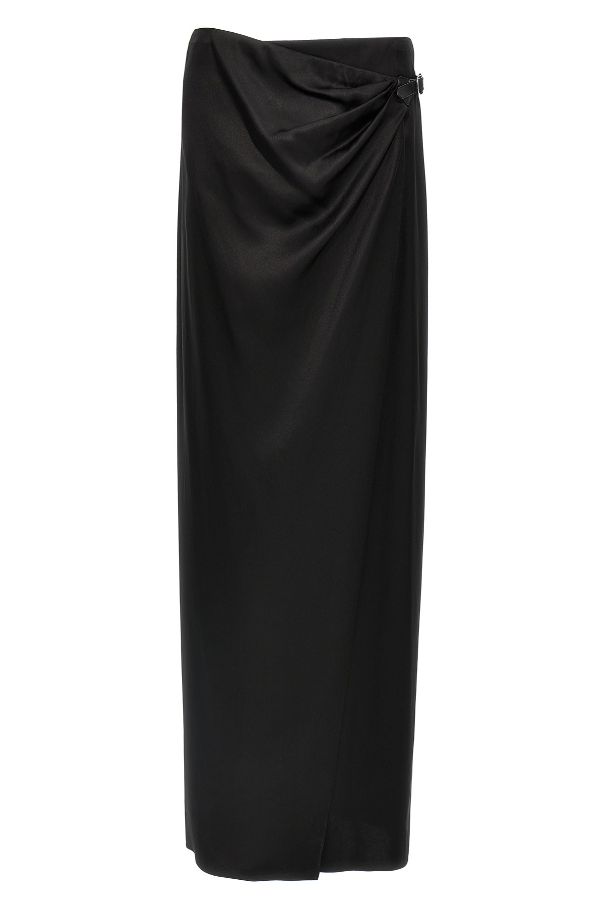 Tom Ford Maxi Wrap Skirt With Belt Detail