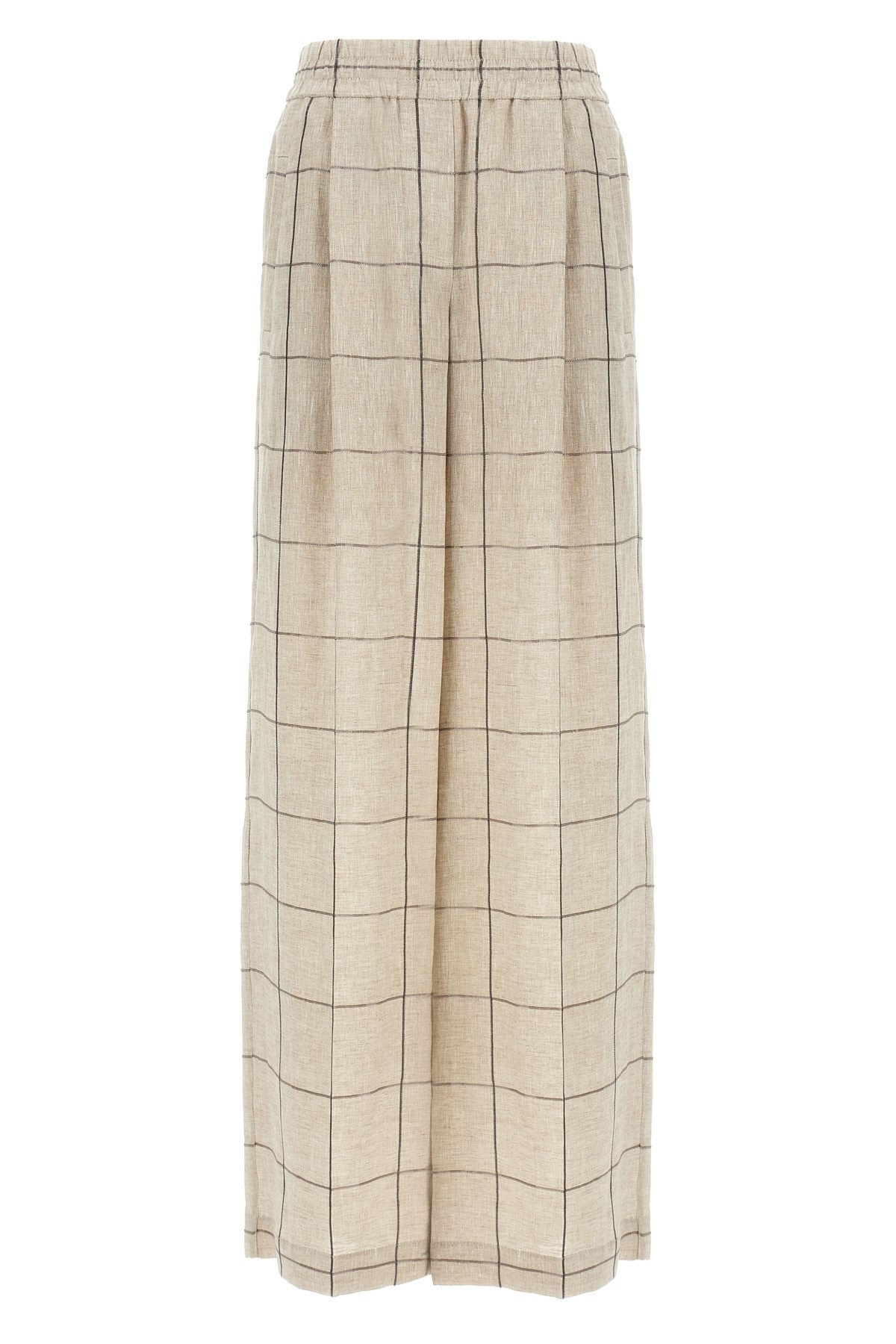 Shop Brunello Cucinelli Check Dazzling Pants