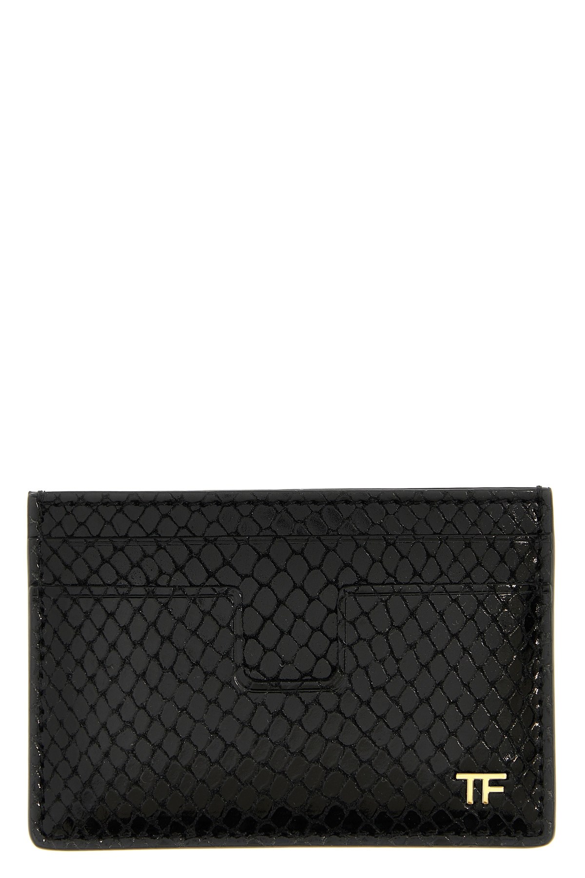 Tom Ford Snake Print Card Holder