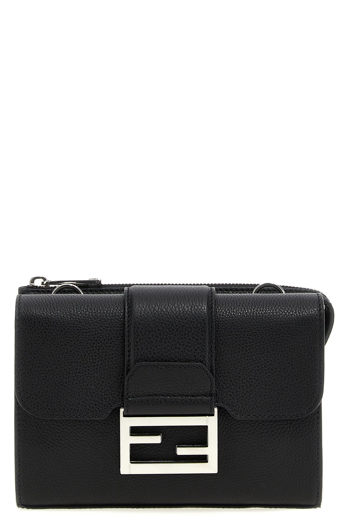 Fendi Double Baguette Crossbody Bag
