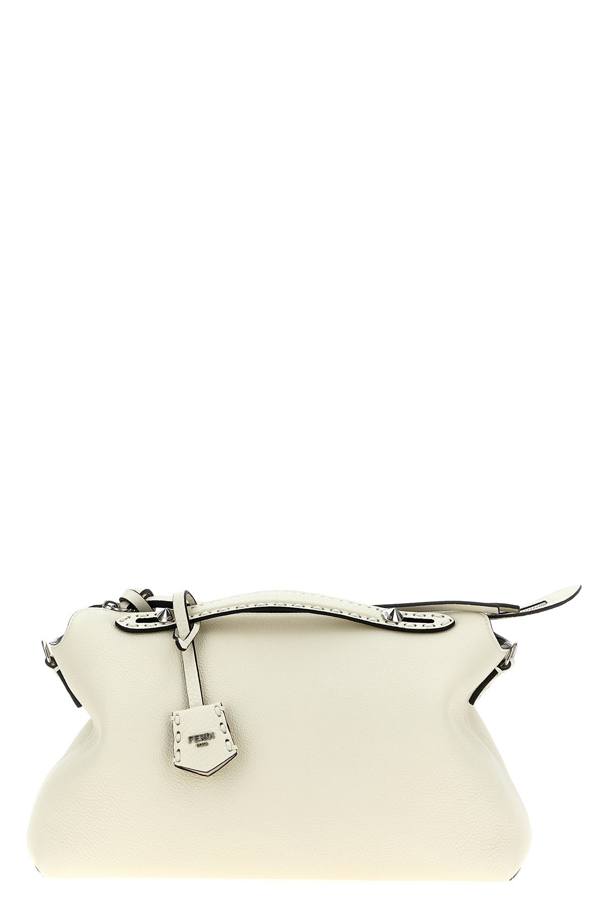 Fendi Large Selleria Tote Bag With Buckle Detail