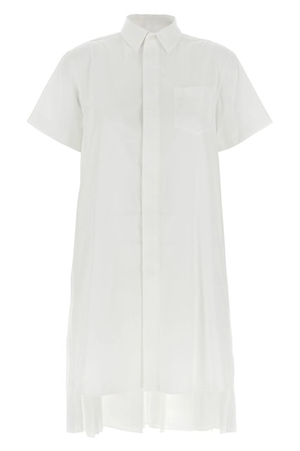 国内より1WEEK【sacai】Suiting Bonding Mix Dress SACAI | SUITING BONDING MIX DRESS