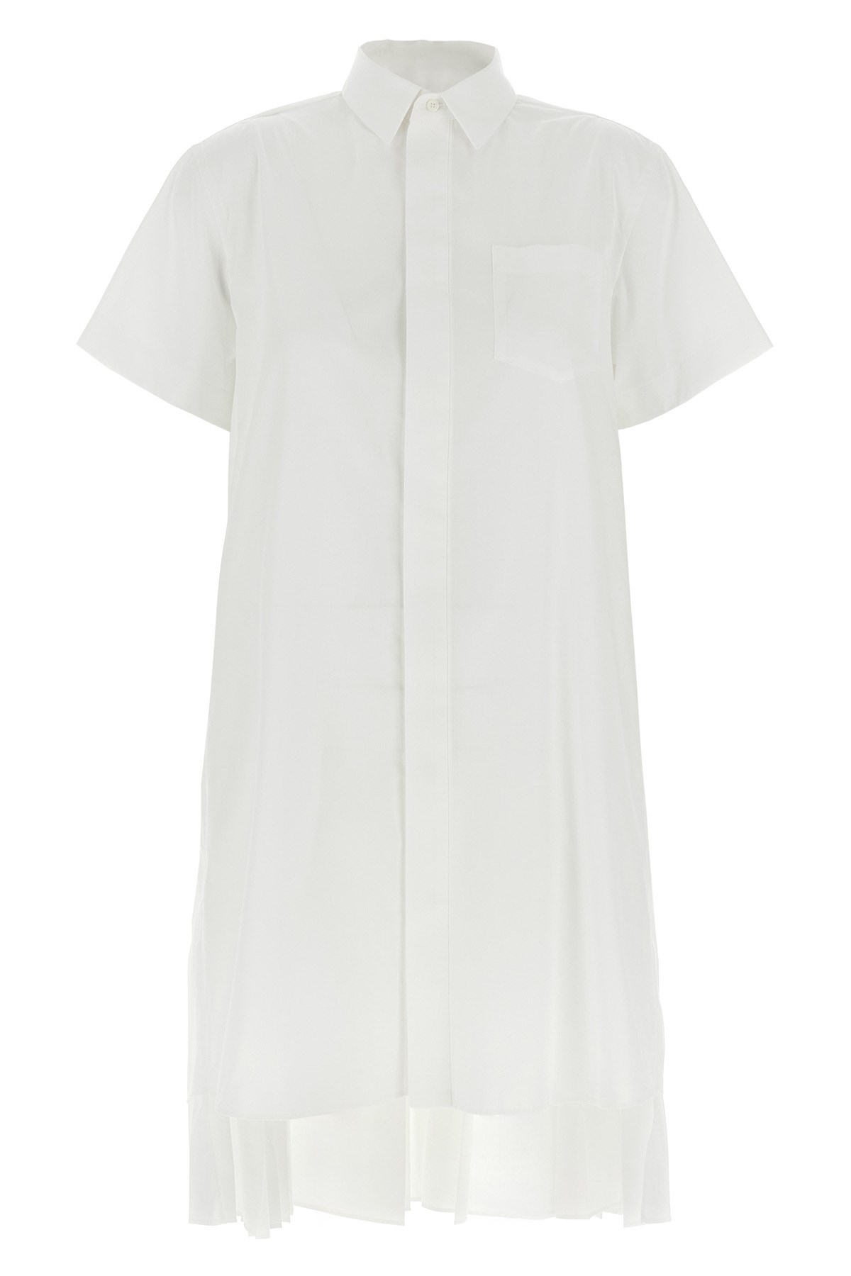 ワンピース SACAI Chemisier dress White Sacai Chemisier Dress Dresses White | ModeSens