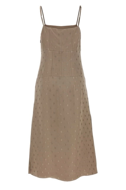 ワンピース FENDI DRESS (FZDA98ANZE F1K9Y) Fendi - Jacquard knit mini-dress Pink - The Corner