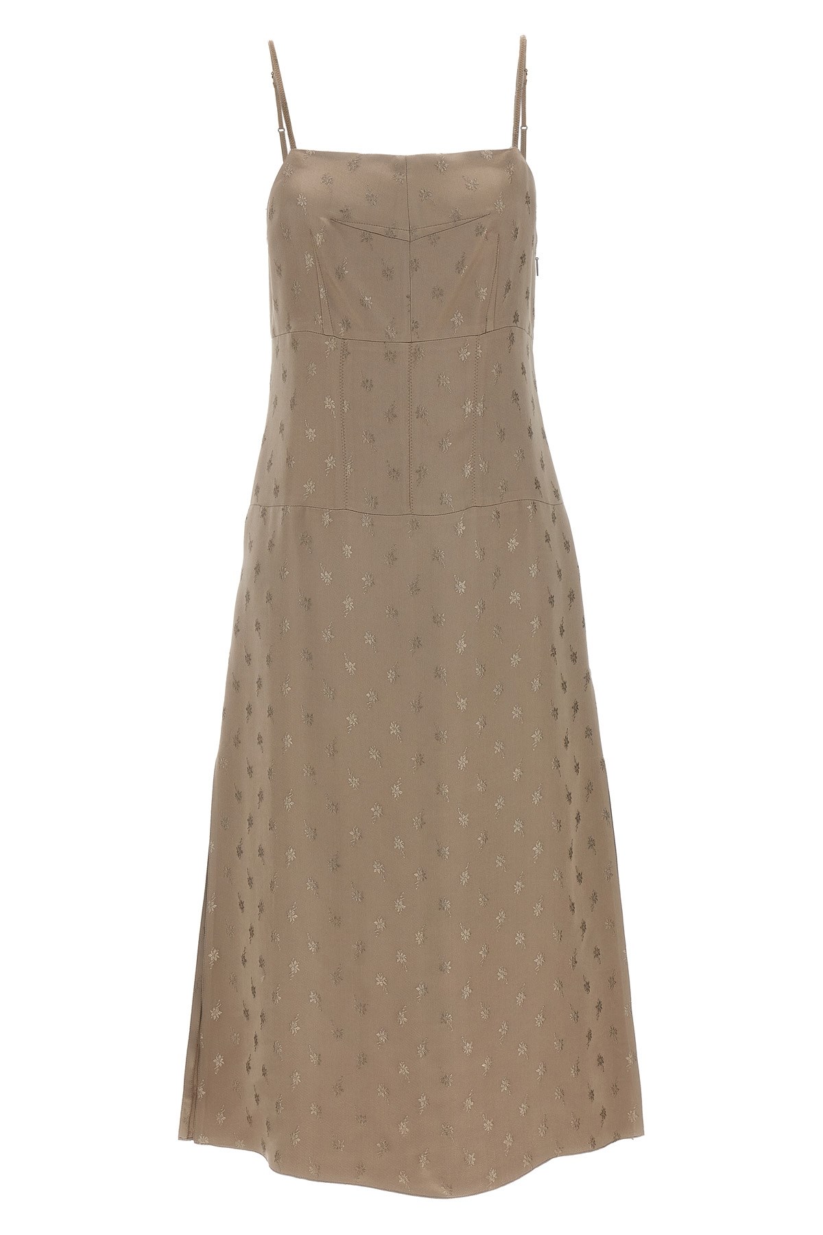 Satin Midi Dress - Size 38 IT