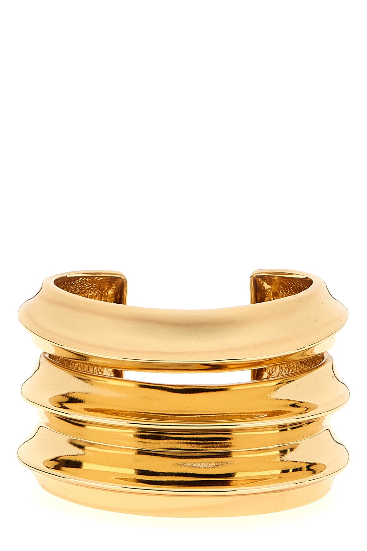 Self-portrait Gold Sculpted Cuff Bracelet