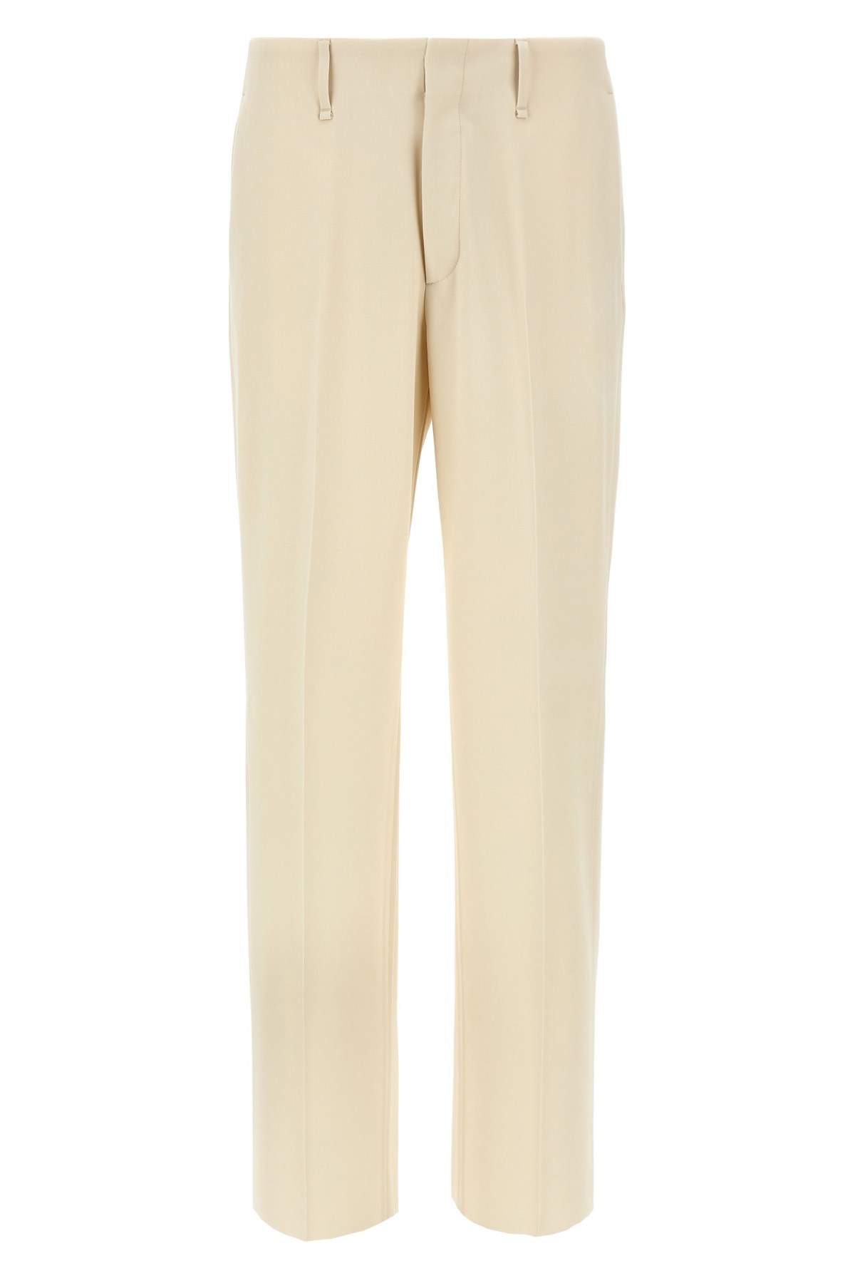Fendi Wool Trousers With Back Pockets And Belt Loops