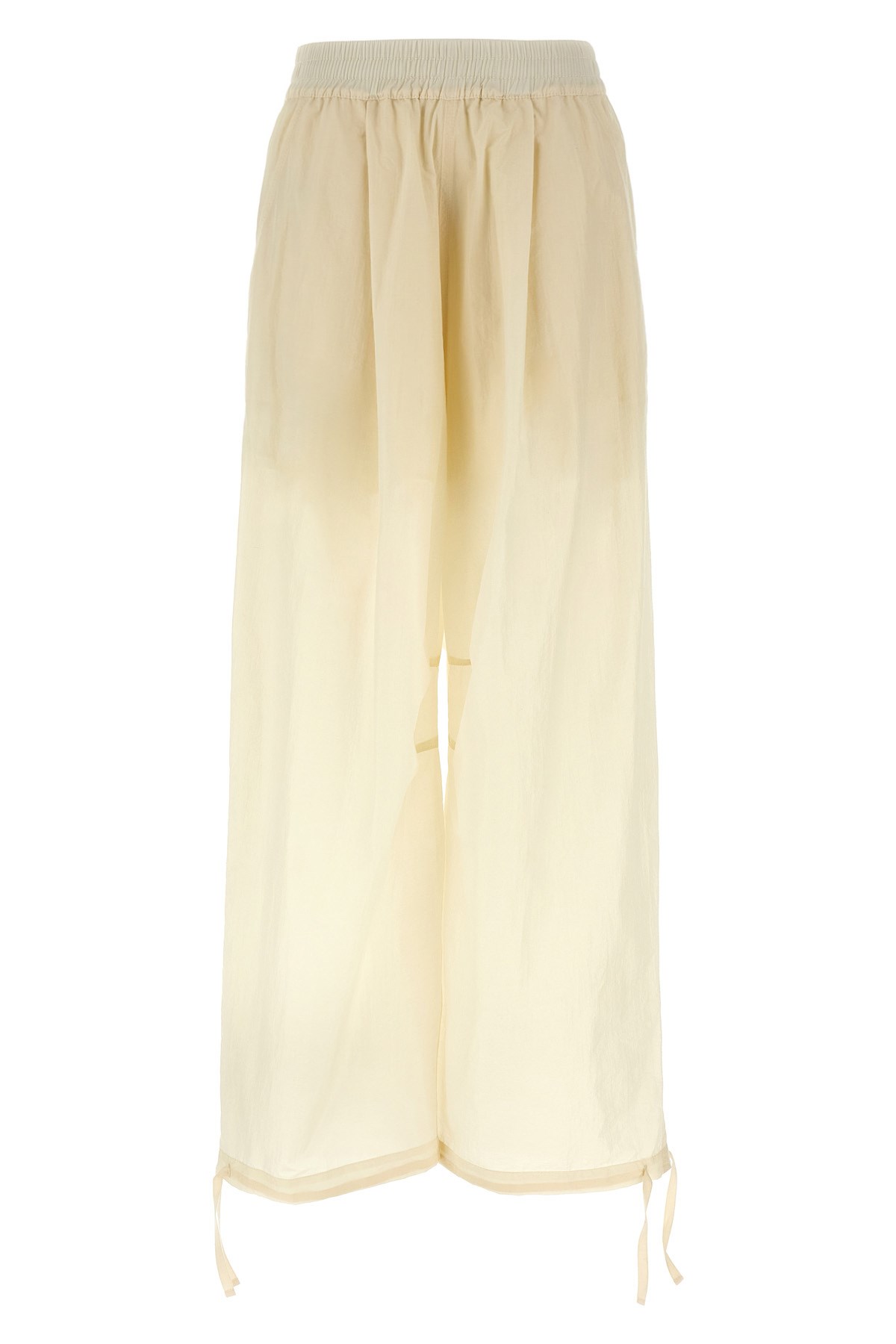 Philosophy Di Lorenzo Serafini Pleated Trousers With Elastic Waistband And Drawstring Hem