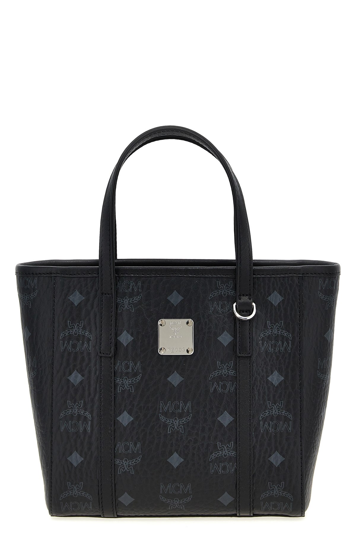 Mcm Toni Top-zip Shopper In Visetos