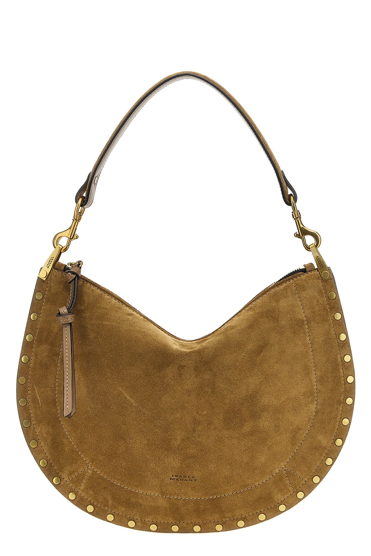 Isabel Marant 'oskan Hobo Zipped' Shoulder Bag In Brown