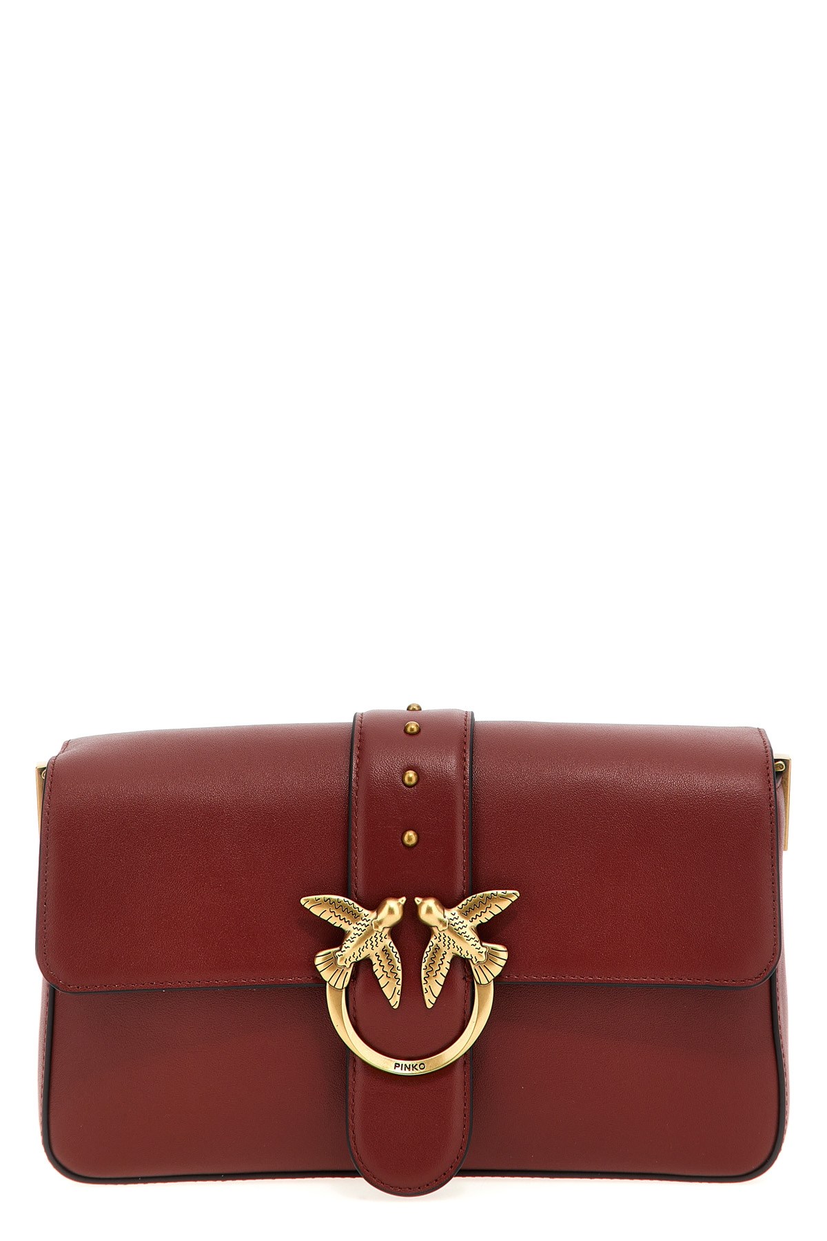 Pinko Love One Mini Crossbody Bags Bordeaux