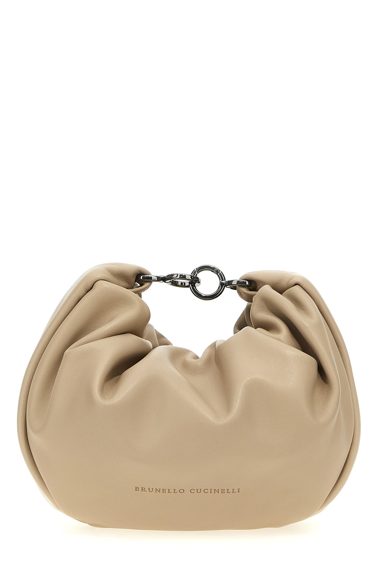 BRUNELLO CUCINELLI BRUNELLO CUCINELLI 'HOBO BRIOCHE' CROSSBODY BAG 