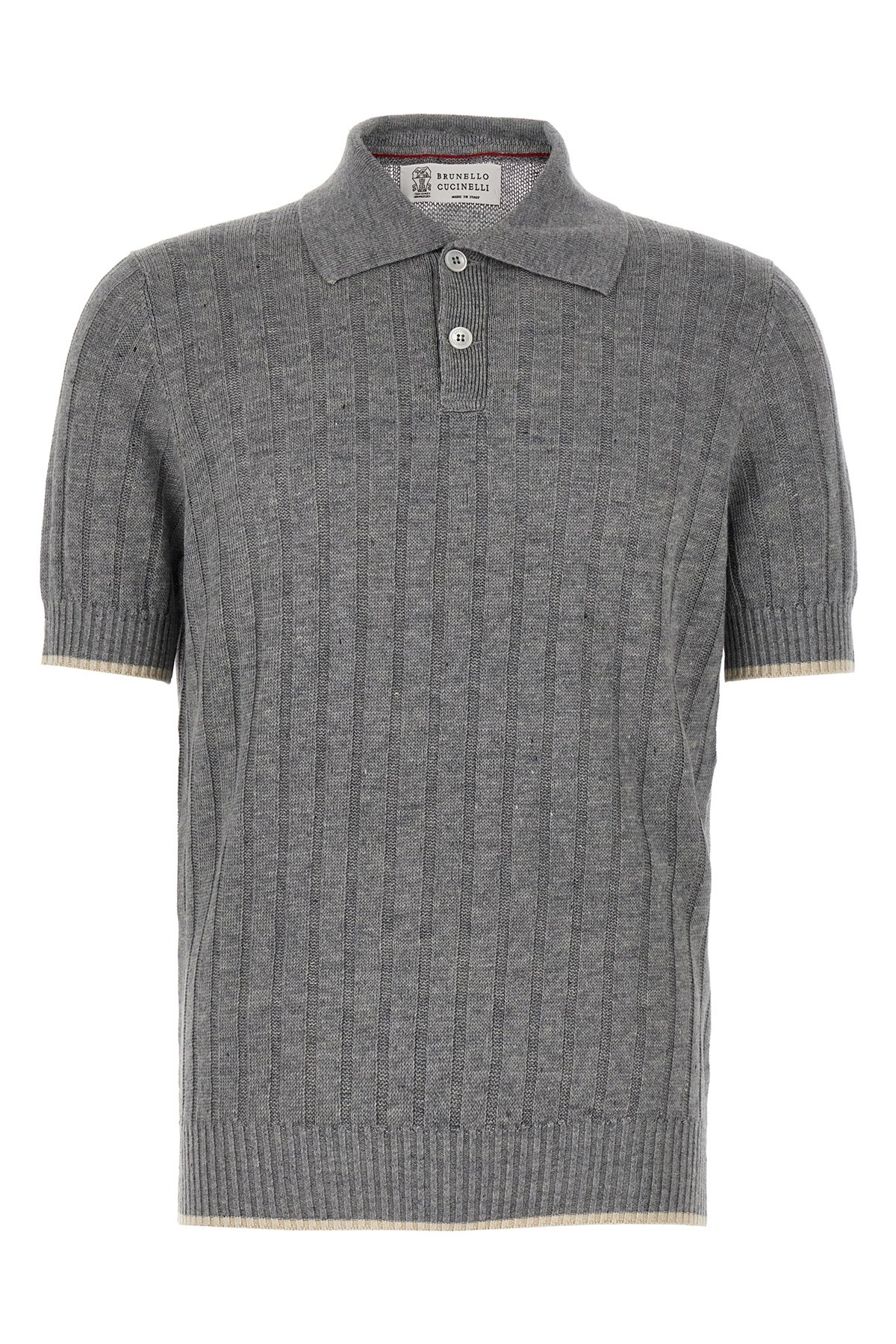 Tシャツ・カットソー MA' RY' YA SS25 Boucle cotton polo shirt (YPK002 C8) Ma'ry'ya Bouclé cotton polo shirt available on julian