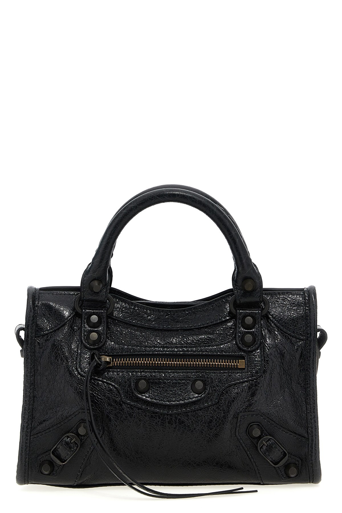 Balenciaga Le City Mini Handbag In Black