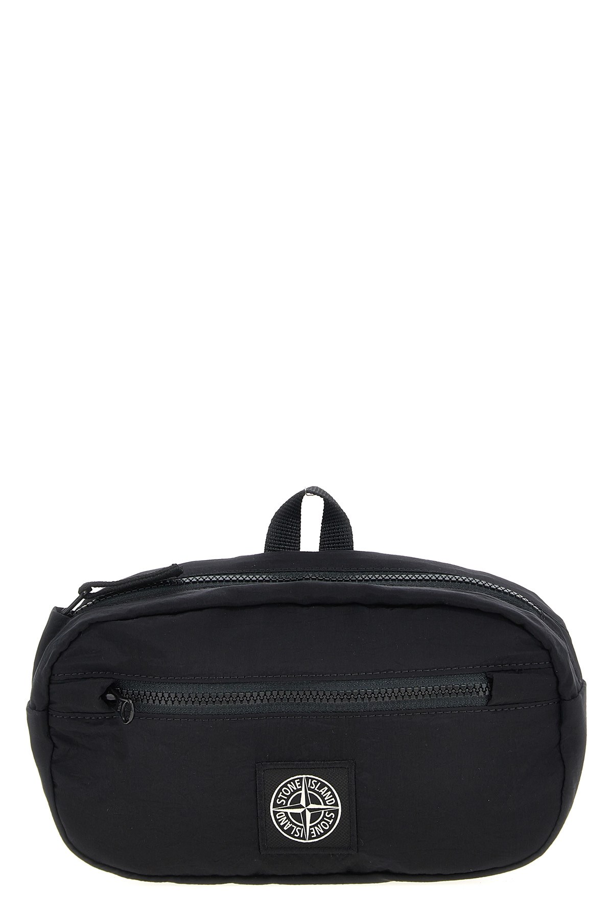 Stone Island Junior Logo Patch Fanny Pack