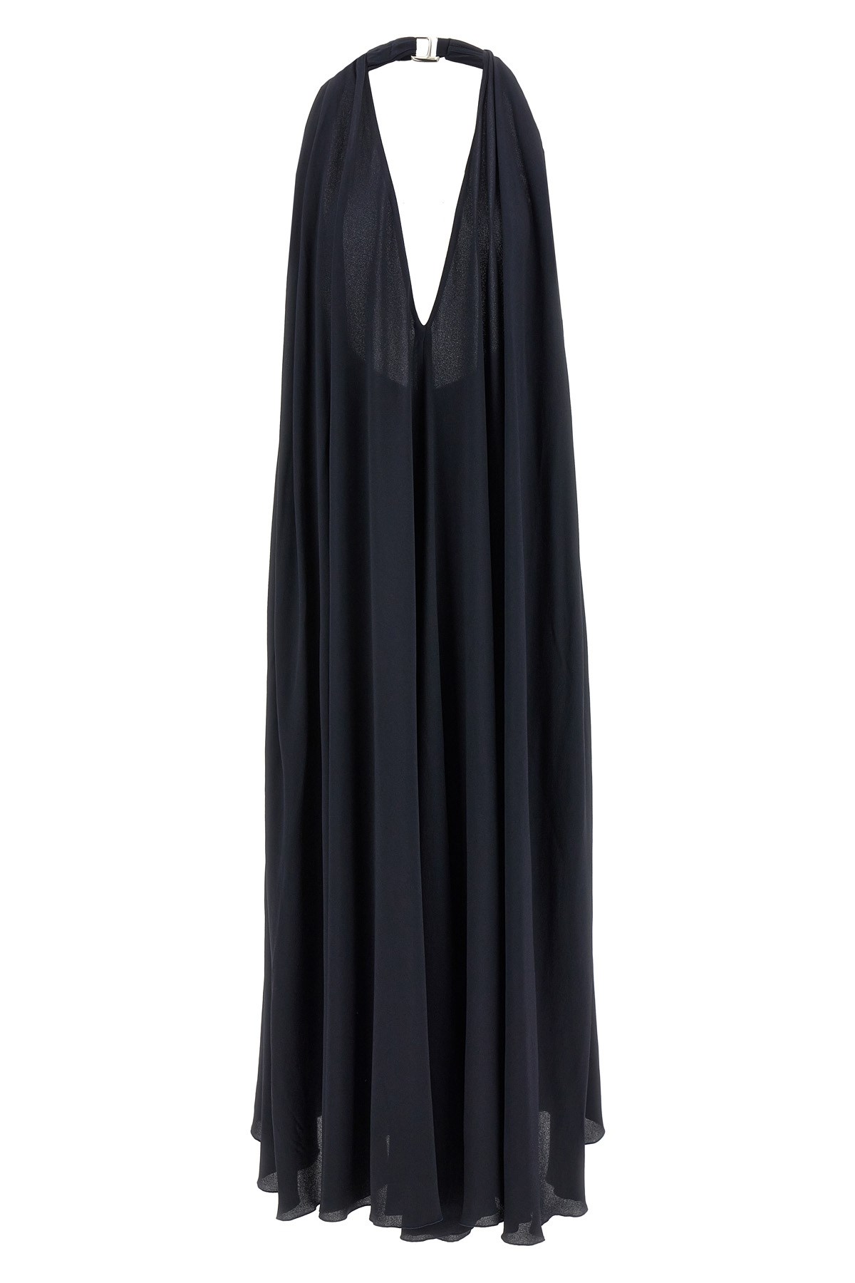 Jacquemus The Norma Draped Maxi Halter Dress