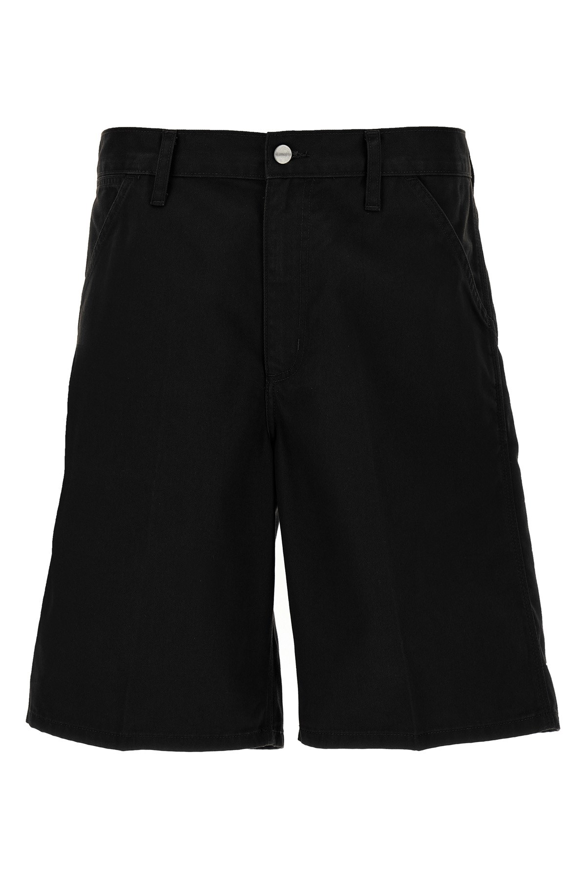 Carhartt Regular Waist Relaxed Fit Single Knee Shorts In Black