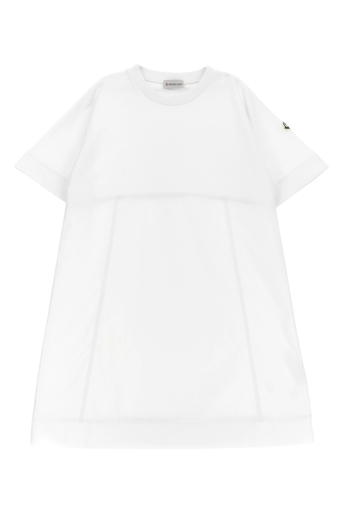 【送料&関税込】Moncler Two-material Dress Moncler enfant Two-material dress available on julian