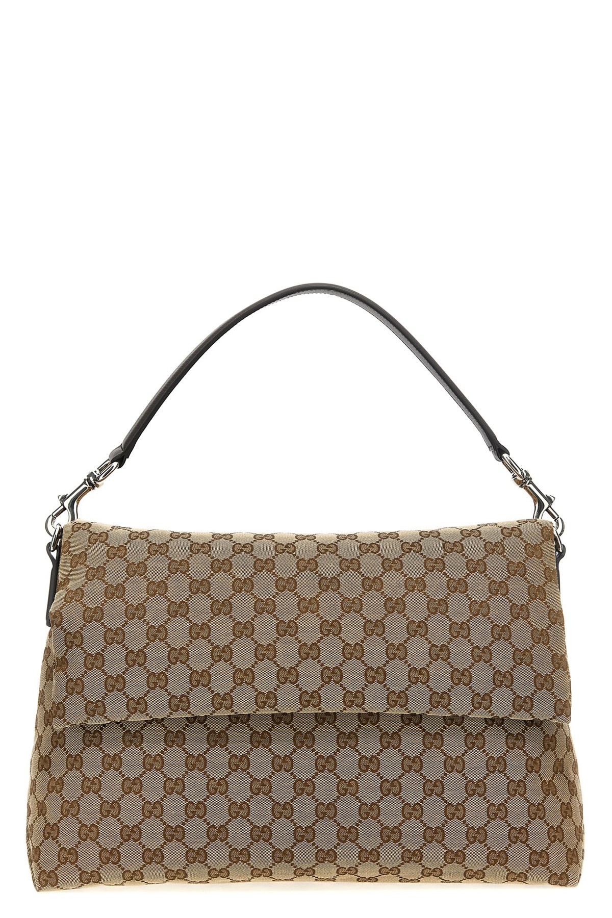 Gucci Gg Shoulder Strap Crossbody Bags Beige