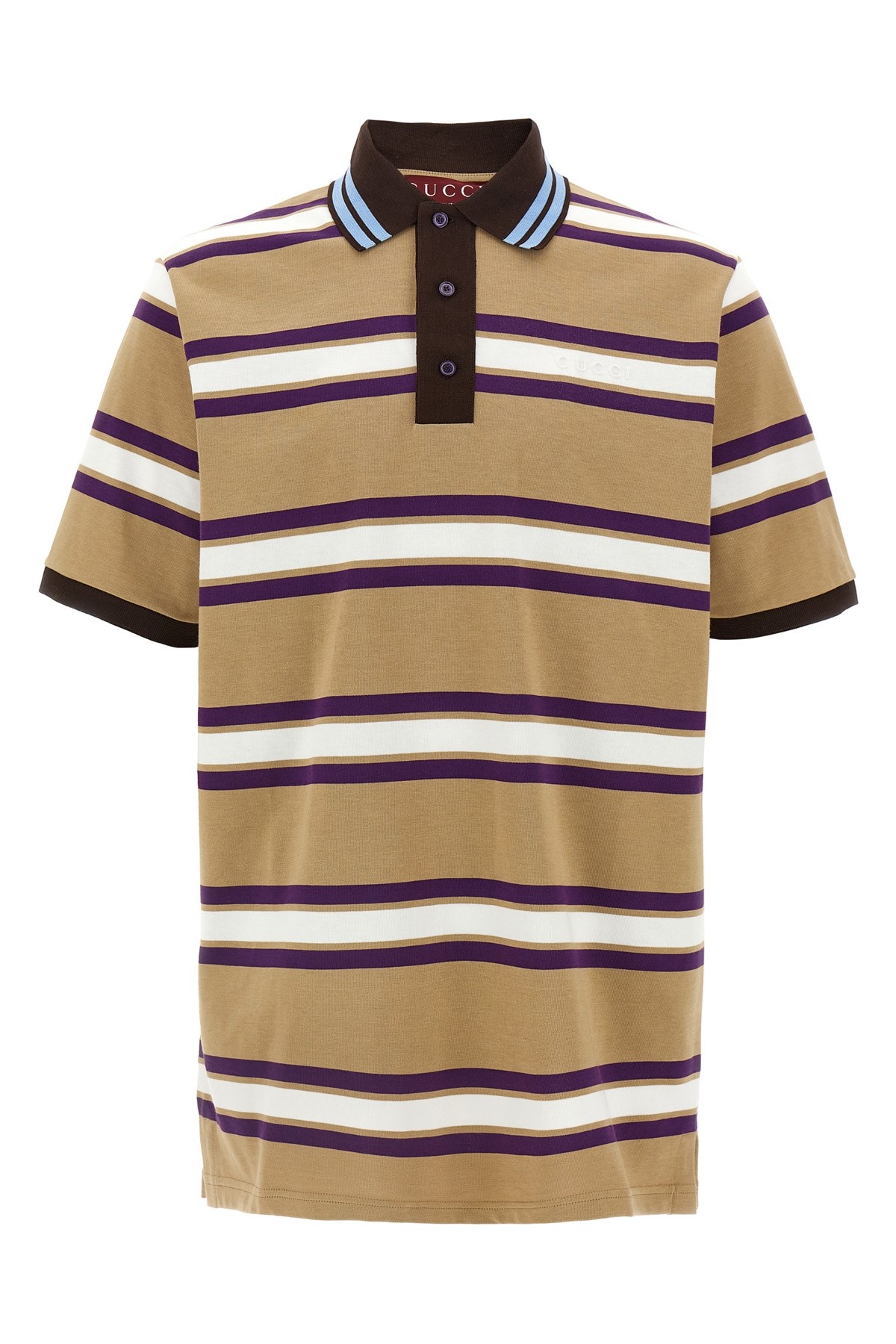 Gucci Web ribbon polo shirt available on julian-fashion.com