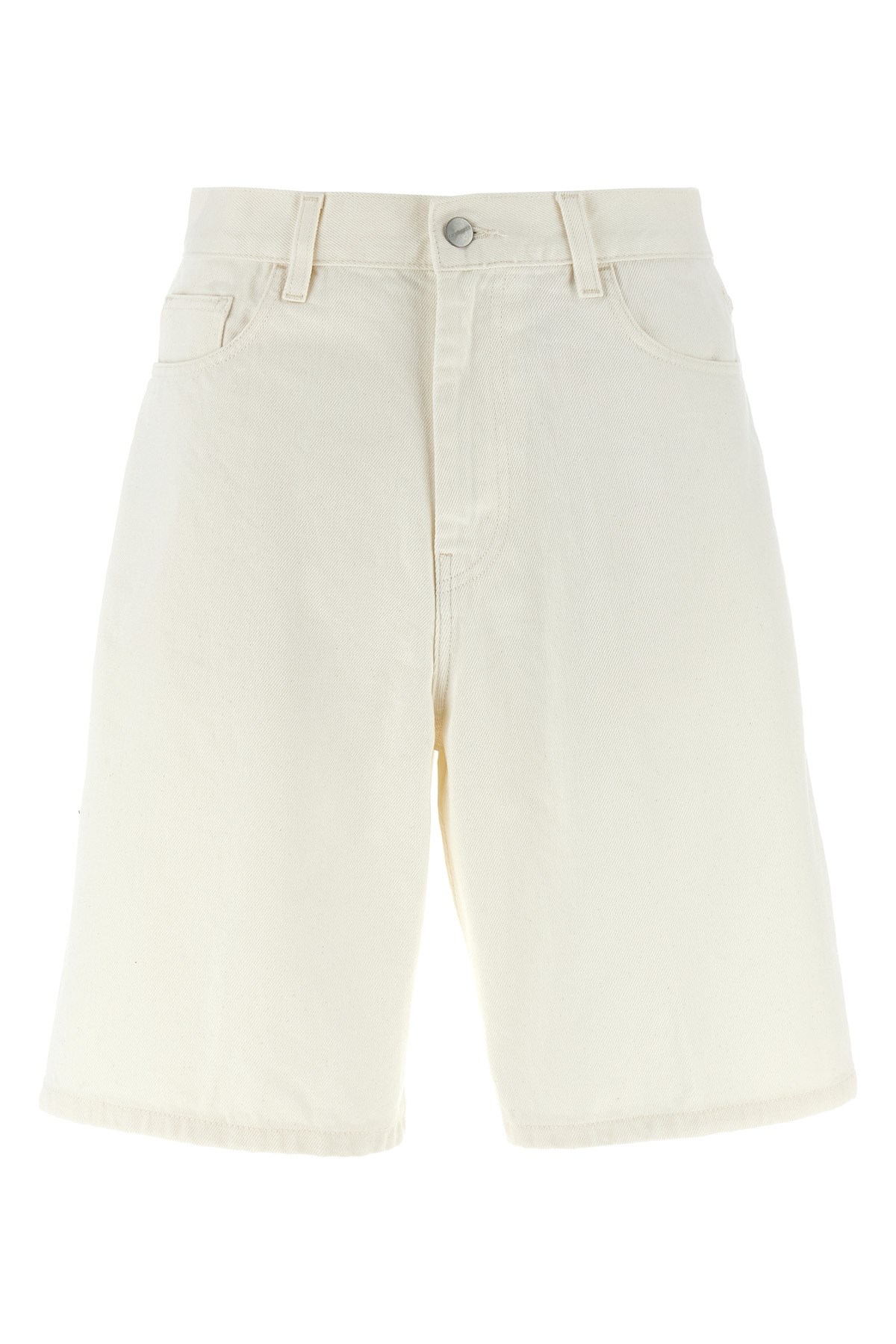 Carhartt Wip 'brandon' Bermuda Shorts In Neutral