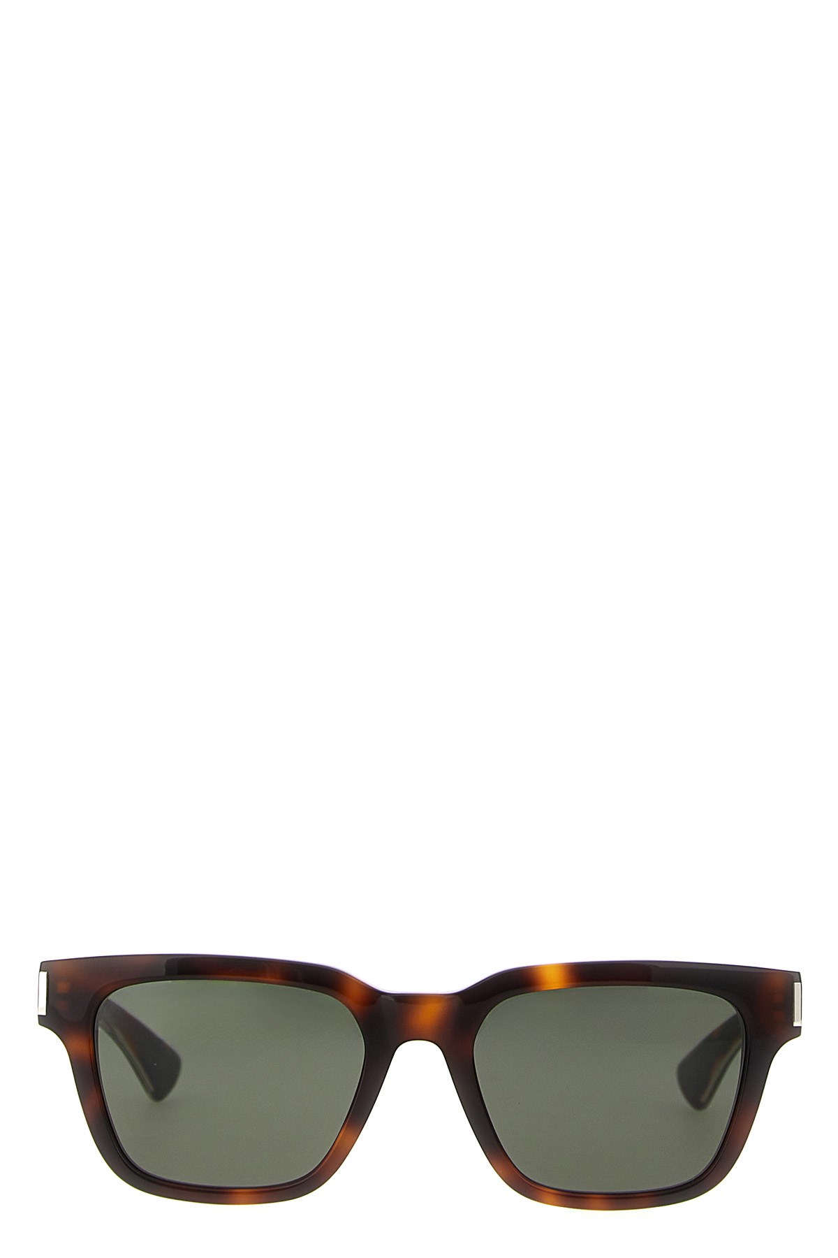 Saint Laurent Square Sunglasses With Tinted Lenses And Tortoiseshell Frame
