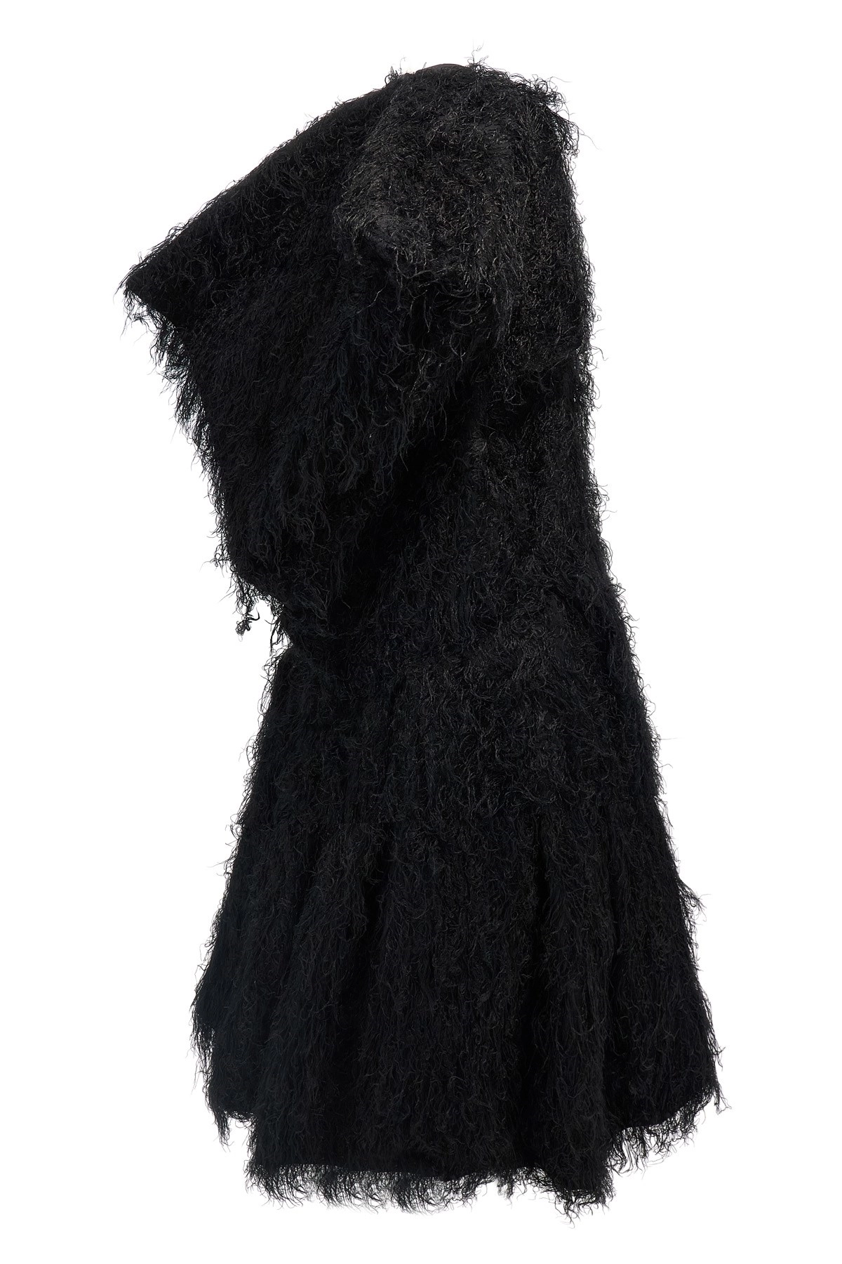 【関税込み】comme des garcons FUR DRESS Comme des Garcons Faux Fur Texture Dress | S - Lucky Vintage