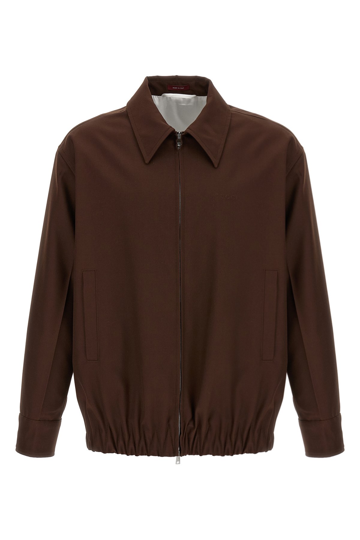 Gucci Nastro web water repellent jacket available on julian