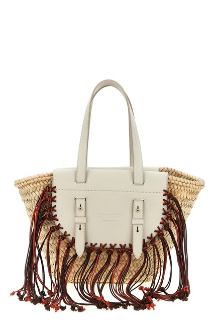 トートバッグ CUBA LAB SS25 CUBA LAB Bags.. (8056420207750 OFFWHITE) BORSA IN PELLE HABANERA da Donna - Cuba Lab in saldo | Biffi