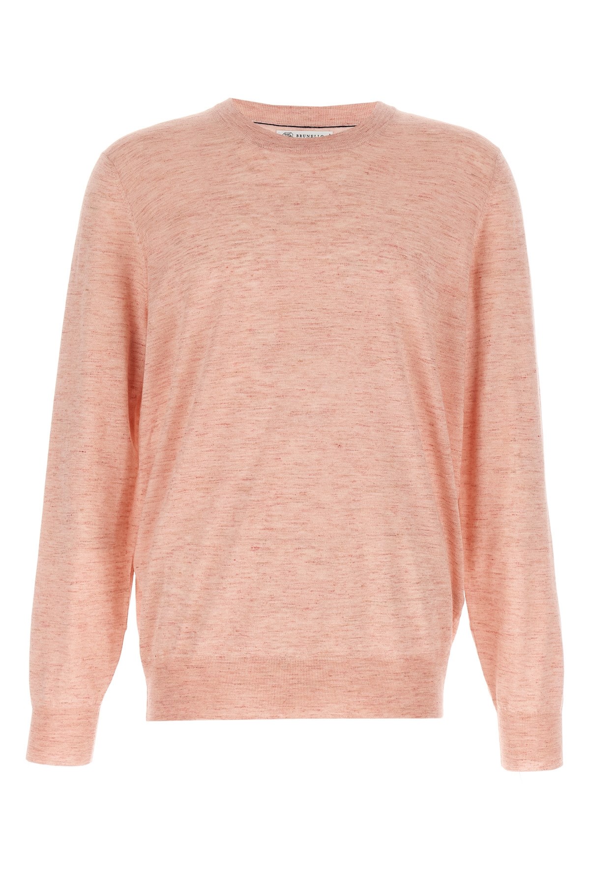 Brunello Cucinelli Melange Effect Sweater Sweaters And Cardigans Pink