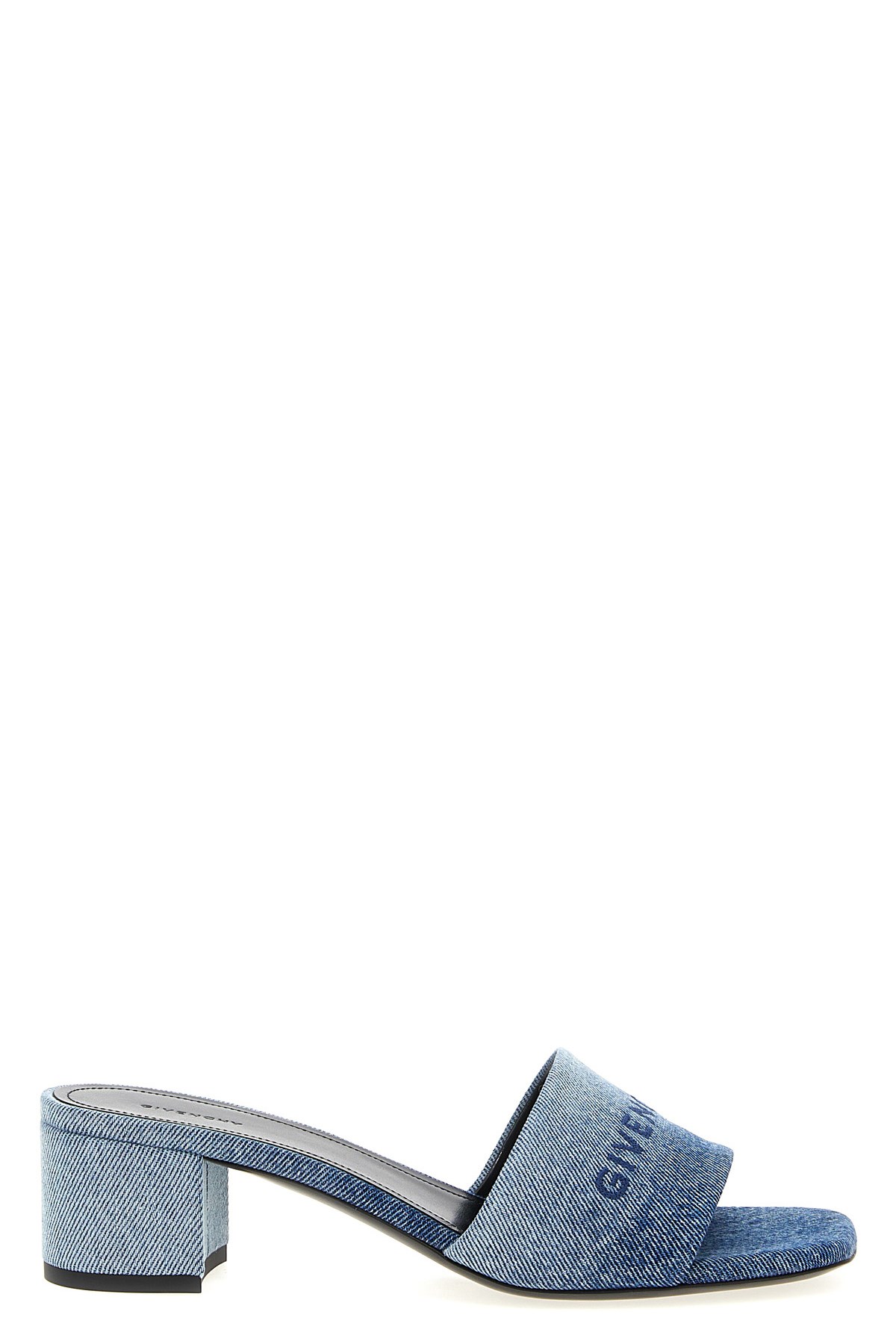 サンダル・ミュール Saint Laurent SS25 'Jill' mules (825270AAESW 2094) JILL mules in leopard grosgrain | Saint Laurent | YSL DK