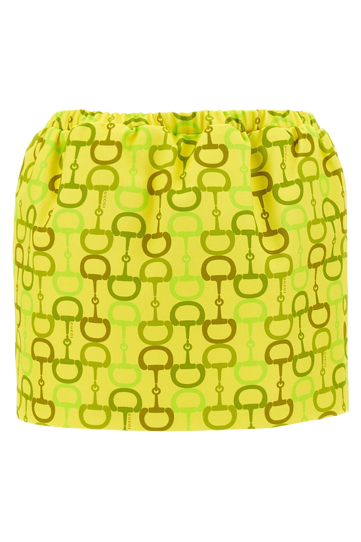 Gucci Horsebit Print Skirt