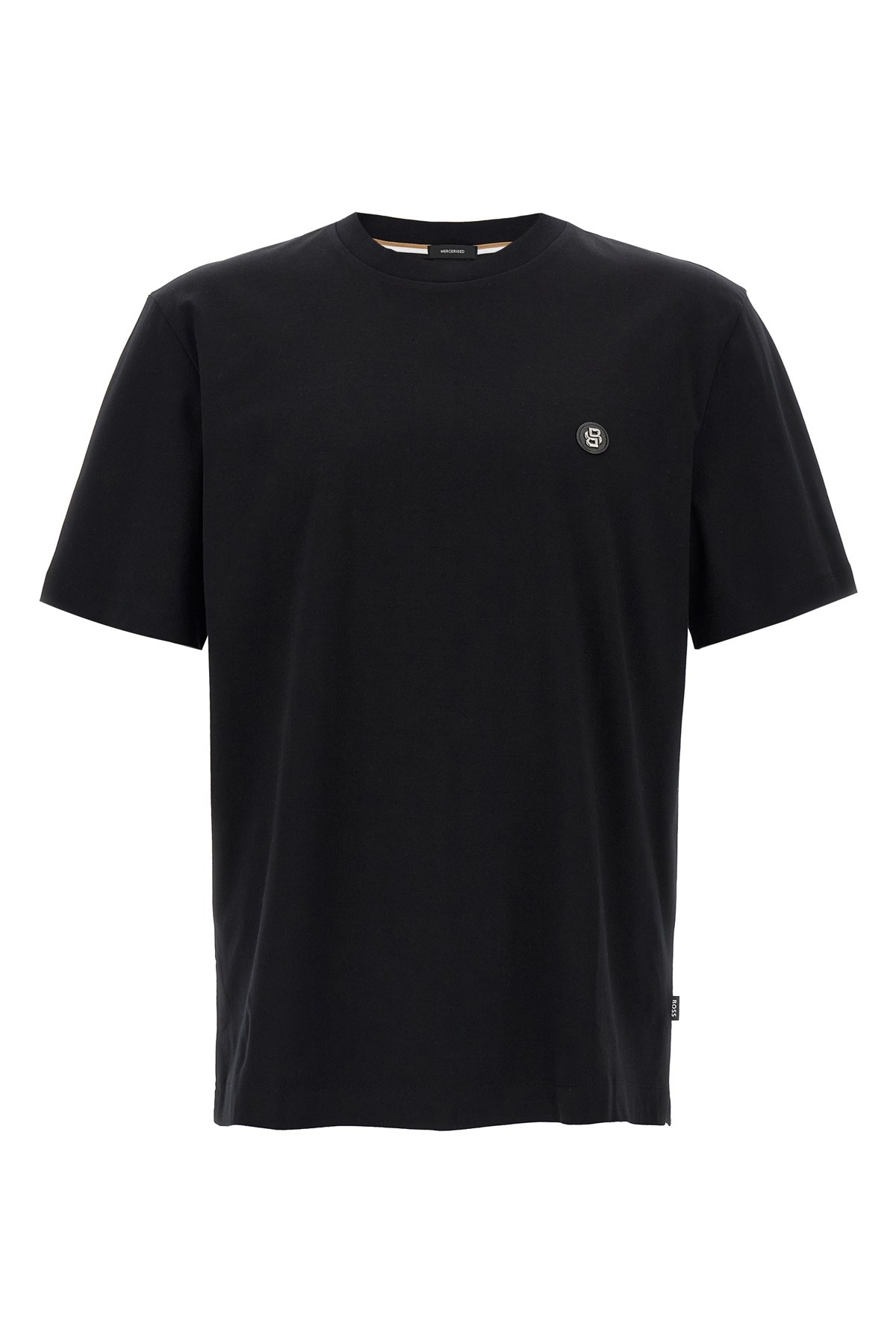 Hugo Boss Boss T Shirt With Double Monogram Patch