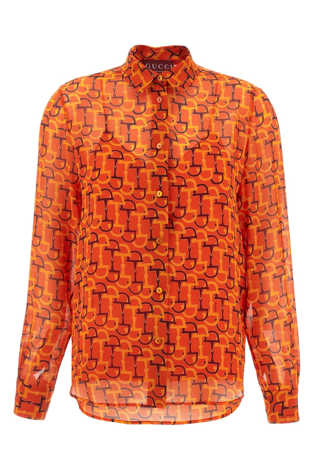 Gucci Women Clamp Print Shirt