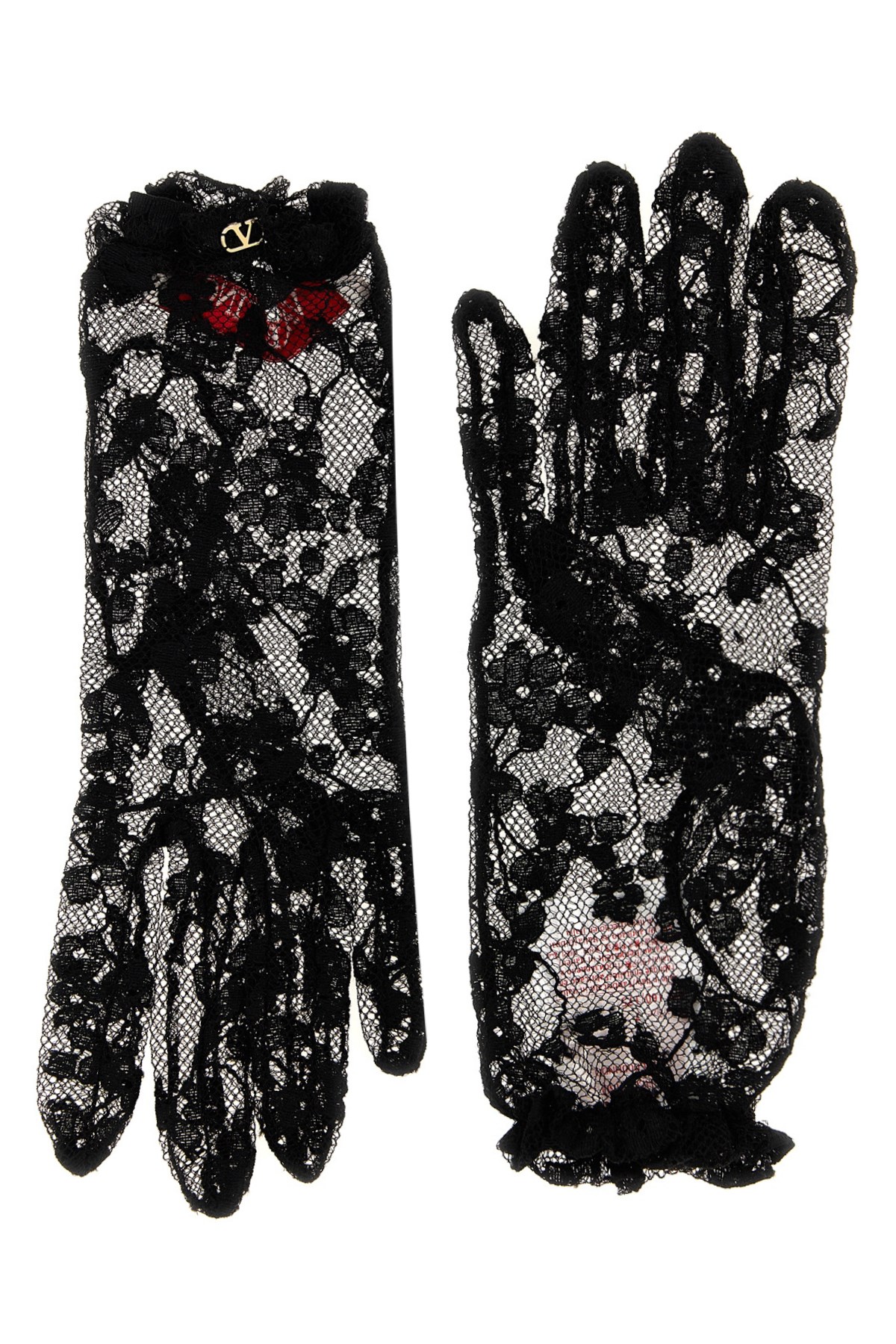 Valentino Vlogo Signature Gloves Black