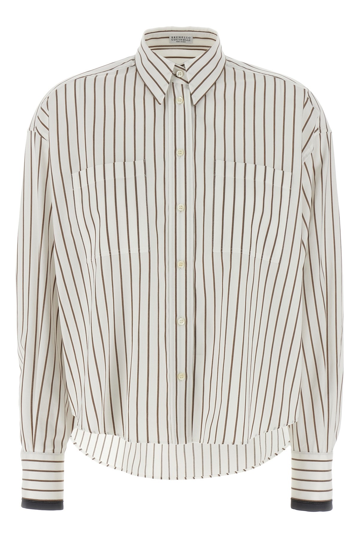 Tシャツ・カットソー Burberry SS25 'B Shield' check shirt (8106190 SANDIPCHECK) Burberry 'b shield' check shirt available on julian-fashion