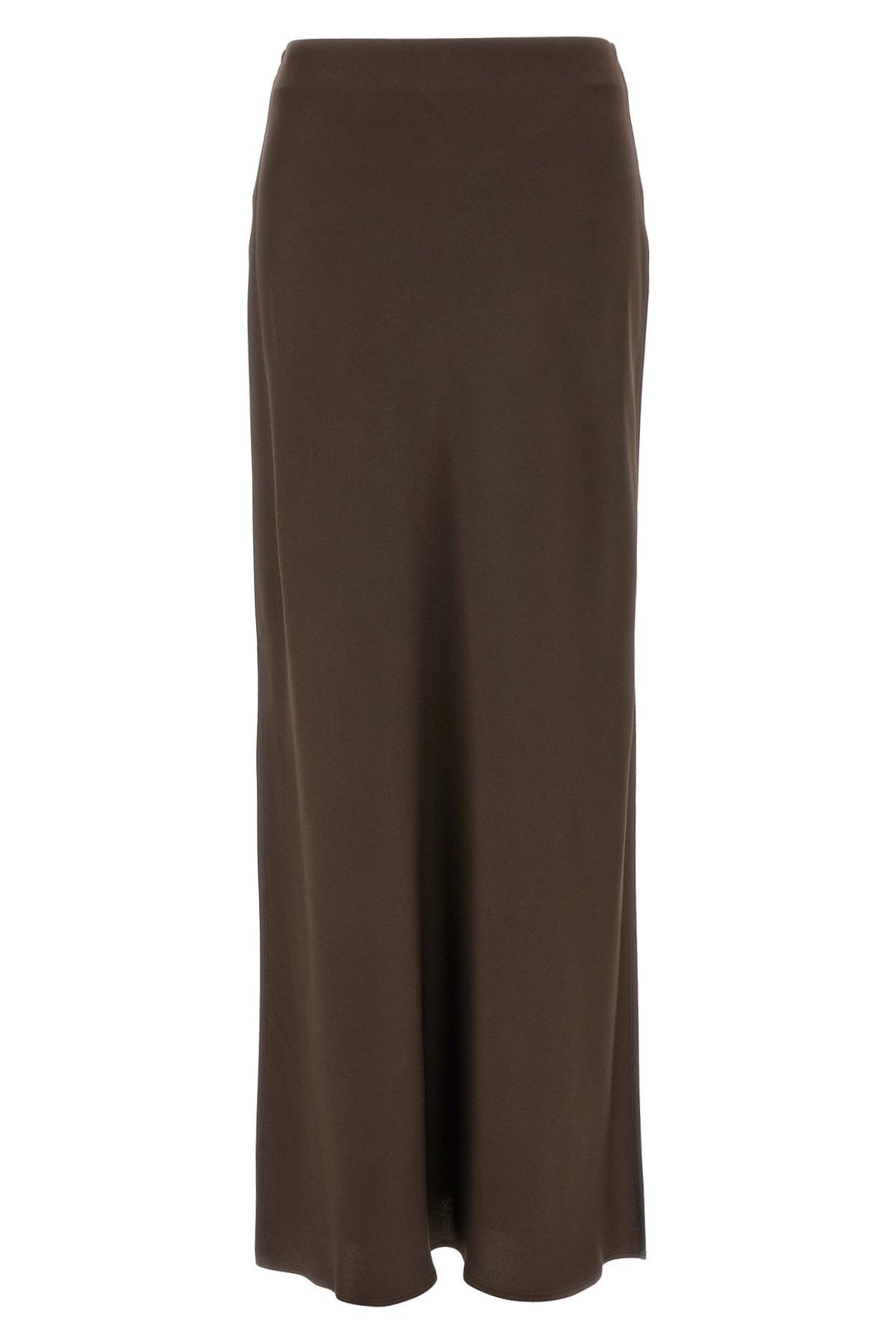 Shop Brunello Cucinelli Slit Skirt