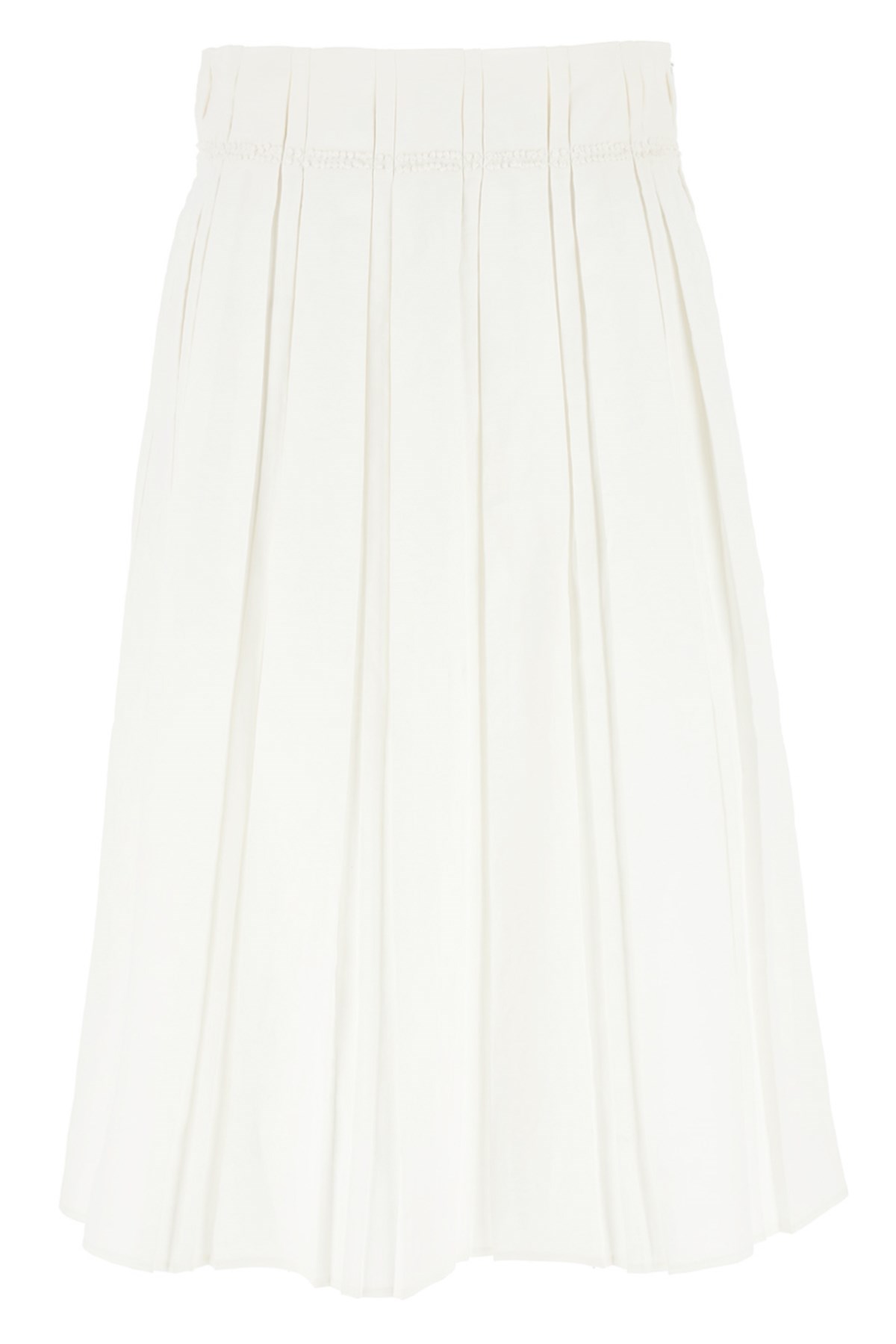 Shop Jil Sander Midi Skirt