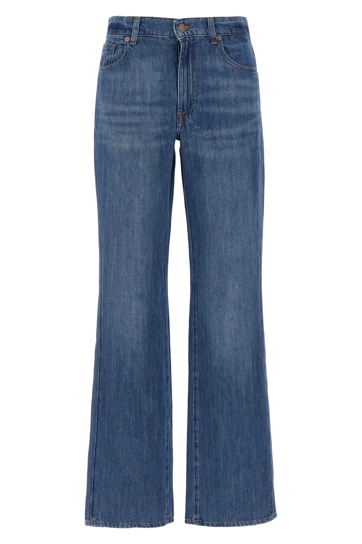 デニム・ジーパン 7 For All Mankind SS25 'Tess' jeans (7U660U03 U7POX) MANKIND Tess Trouser in Bluebell | 7 For All Mankind