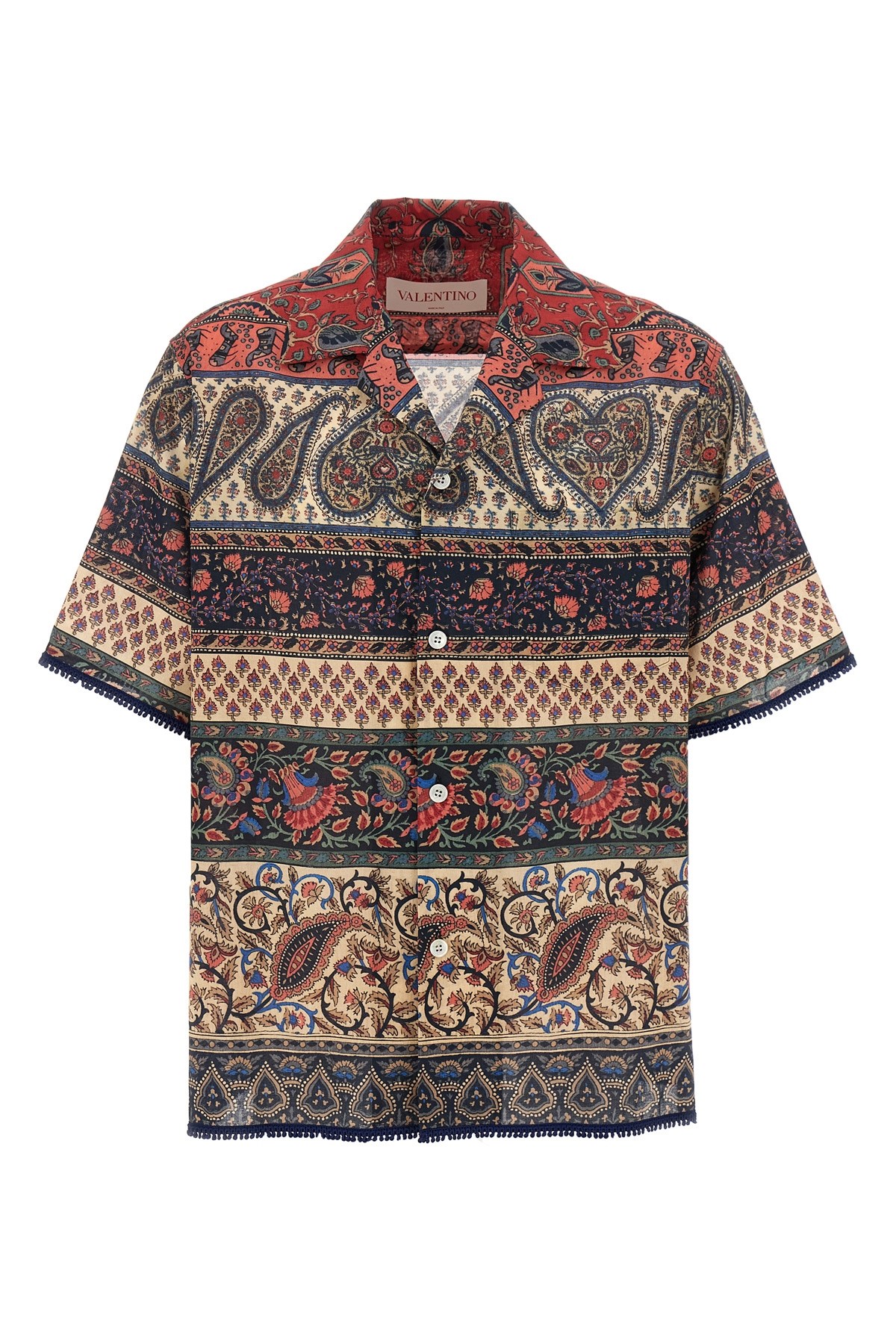 Tシャツ・カットソー BORRIELLO SS24 'falso unito' Cotton shirt (15007 3) Borriello 'falso unito' cotton shirt available on julian