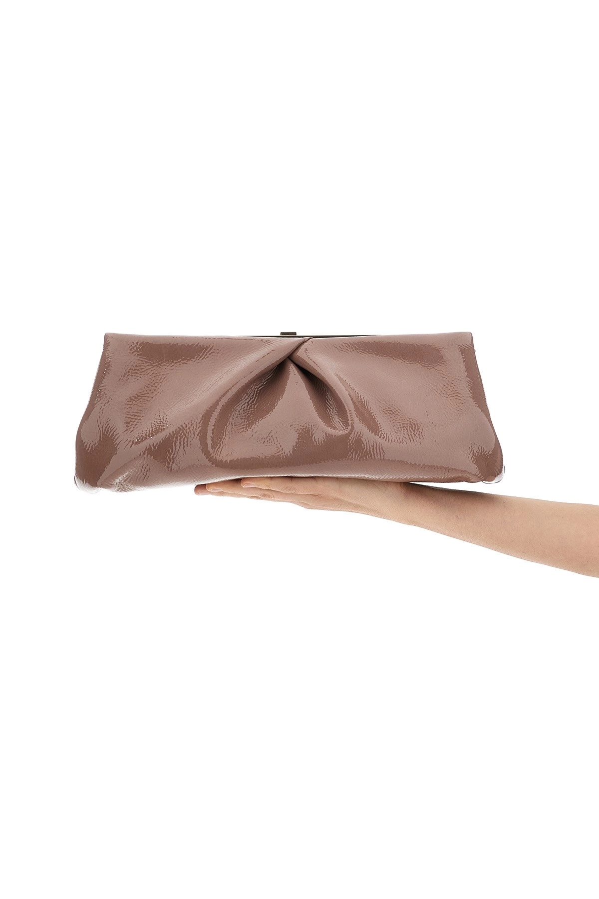 【送料&関税込】Dries Van Noten Patent Clutch dries-van-noten-Vermillion-